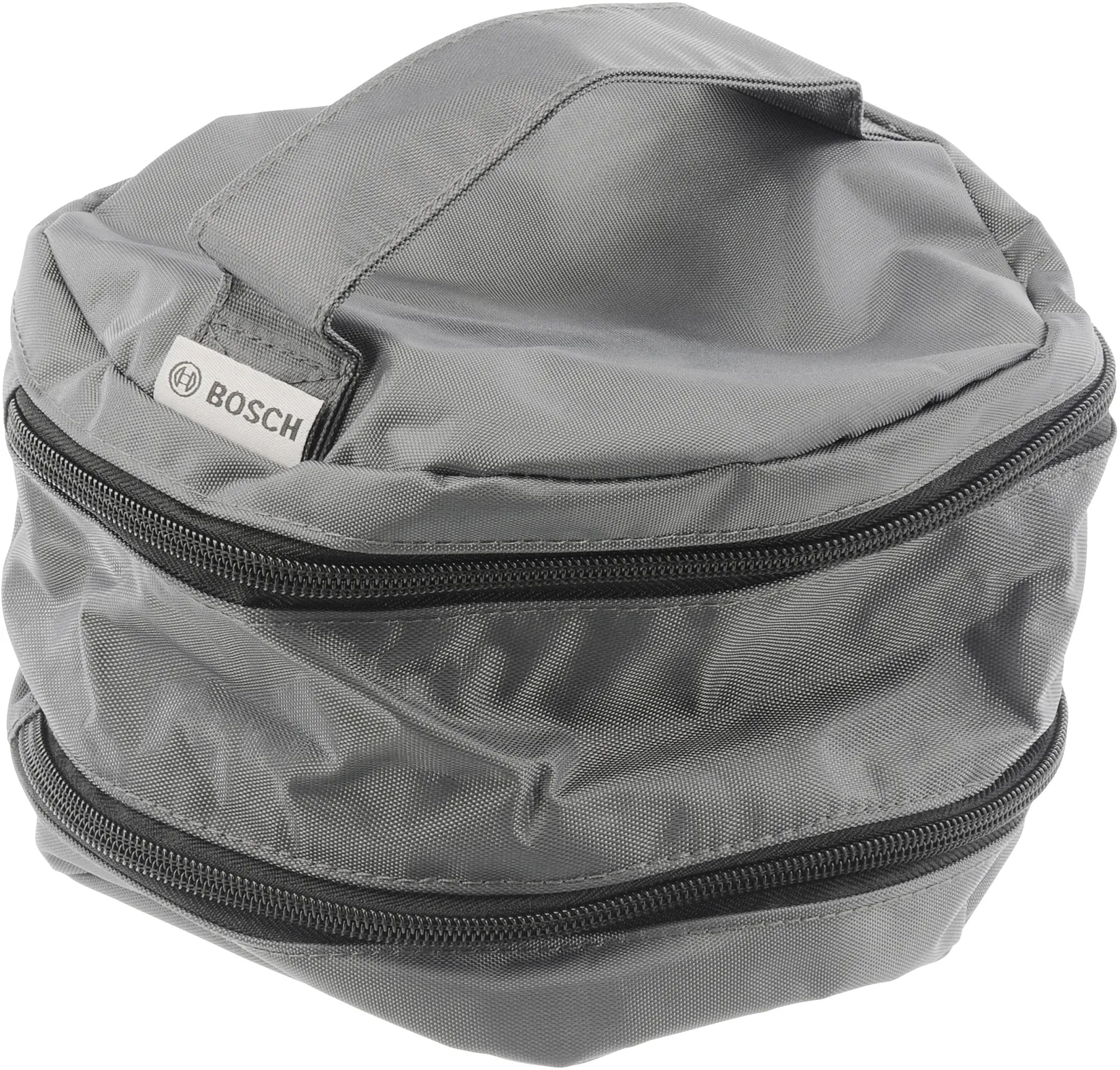 Bag Accessories bag, grey, Bosch label, D approx. 195mm, h approx. 125mm 