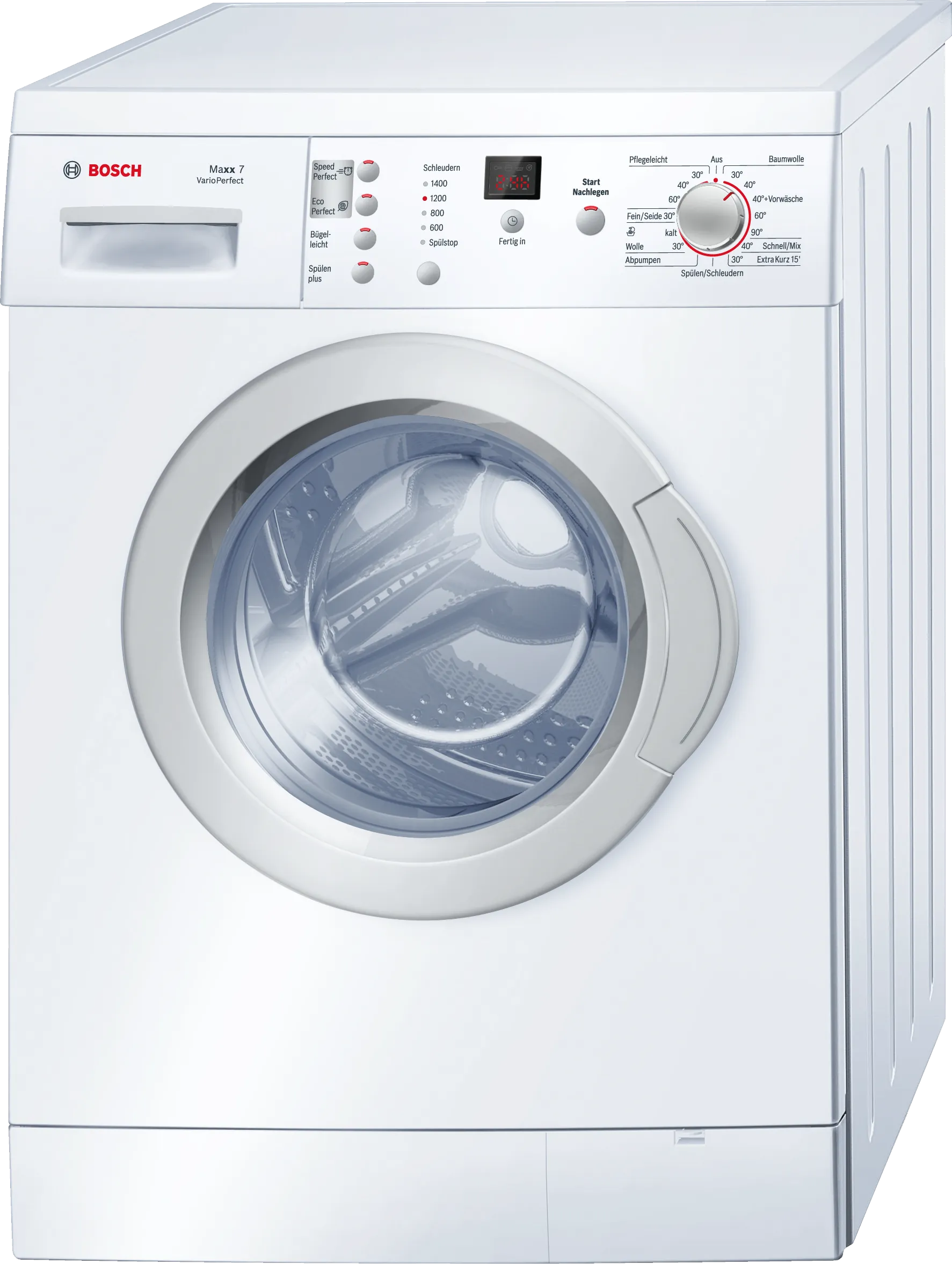 washing machine, frontloader fullsize 7 kg 1400 rpm