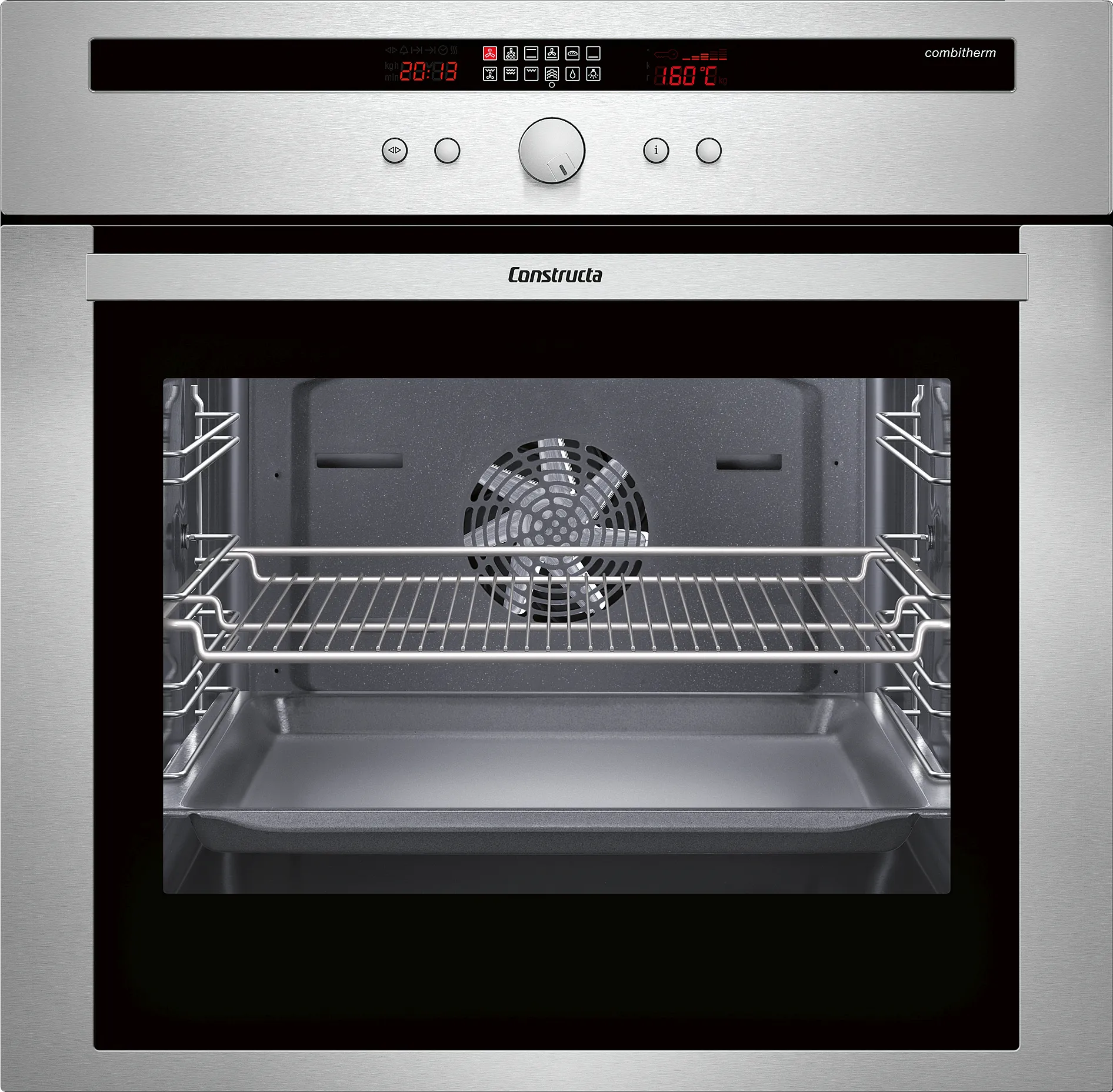 Built-in oven 60 x 60 cm Stainless steel