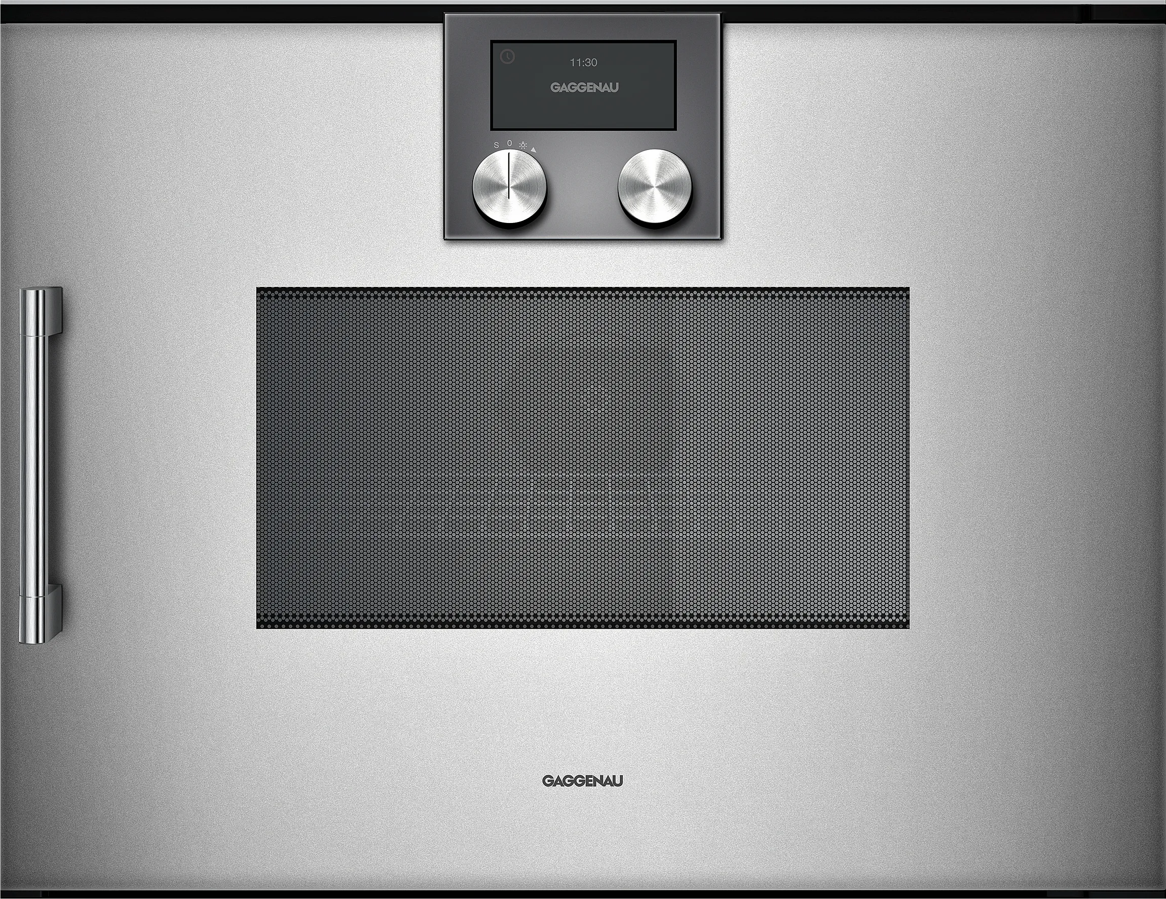 Série 200 Four combiné micro-ondes 60 x 45 cm Charnière de la porte: À droite, Gaggenau métallique 