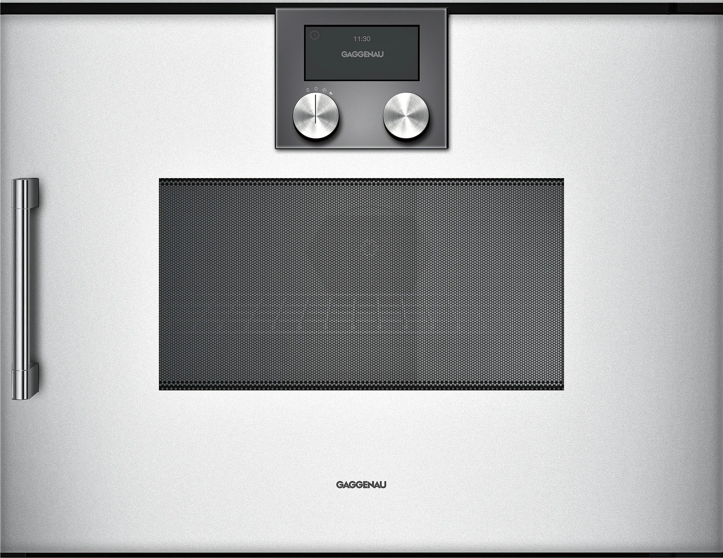 200 series Horno-microondas combinado 60 x 45 cm Bisagra de la puerta: a la derecha, Plata 