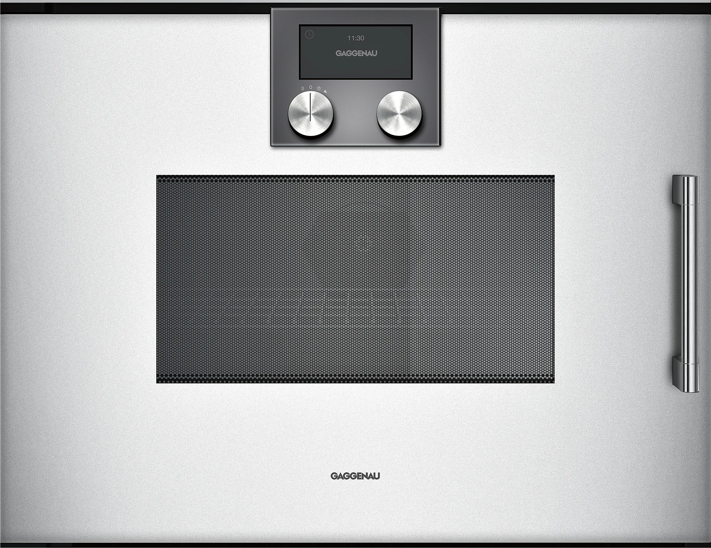 Série 200 Four combiné micro-ondes 60 x 45 cm Charnière de la porte: À gauche, Argent Gaggenau 