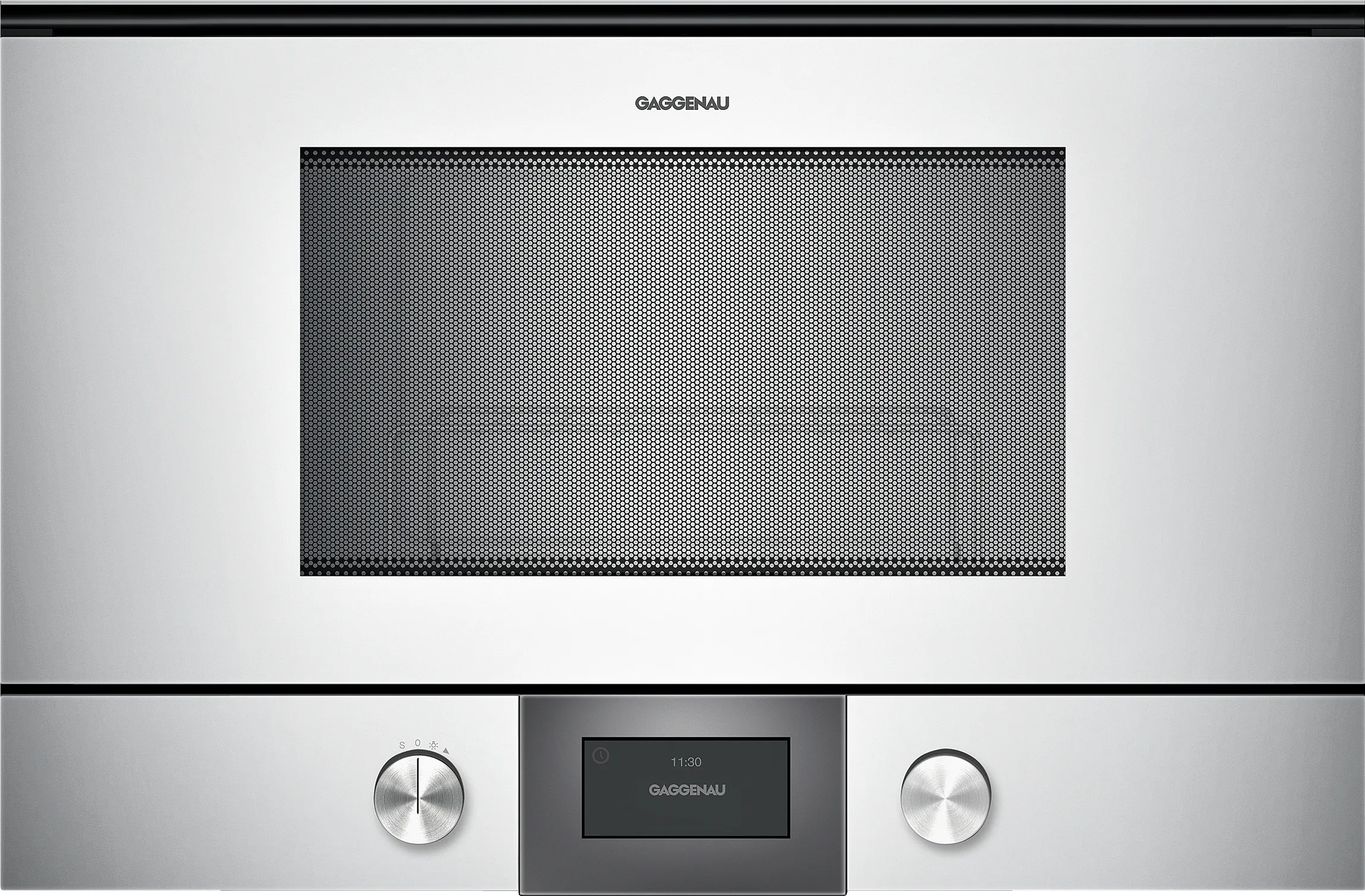 200 series Built-In Microwave Door Hinge: right, Gaggenau Silver 