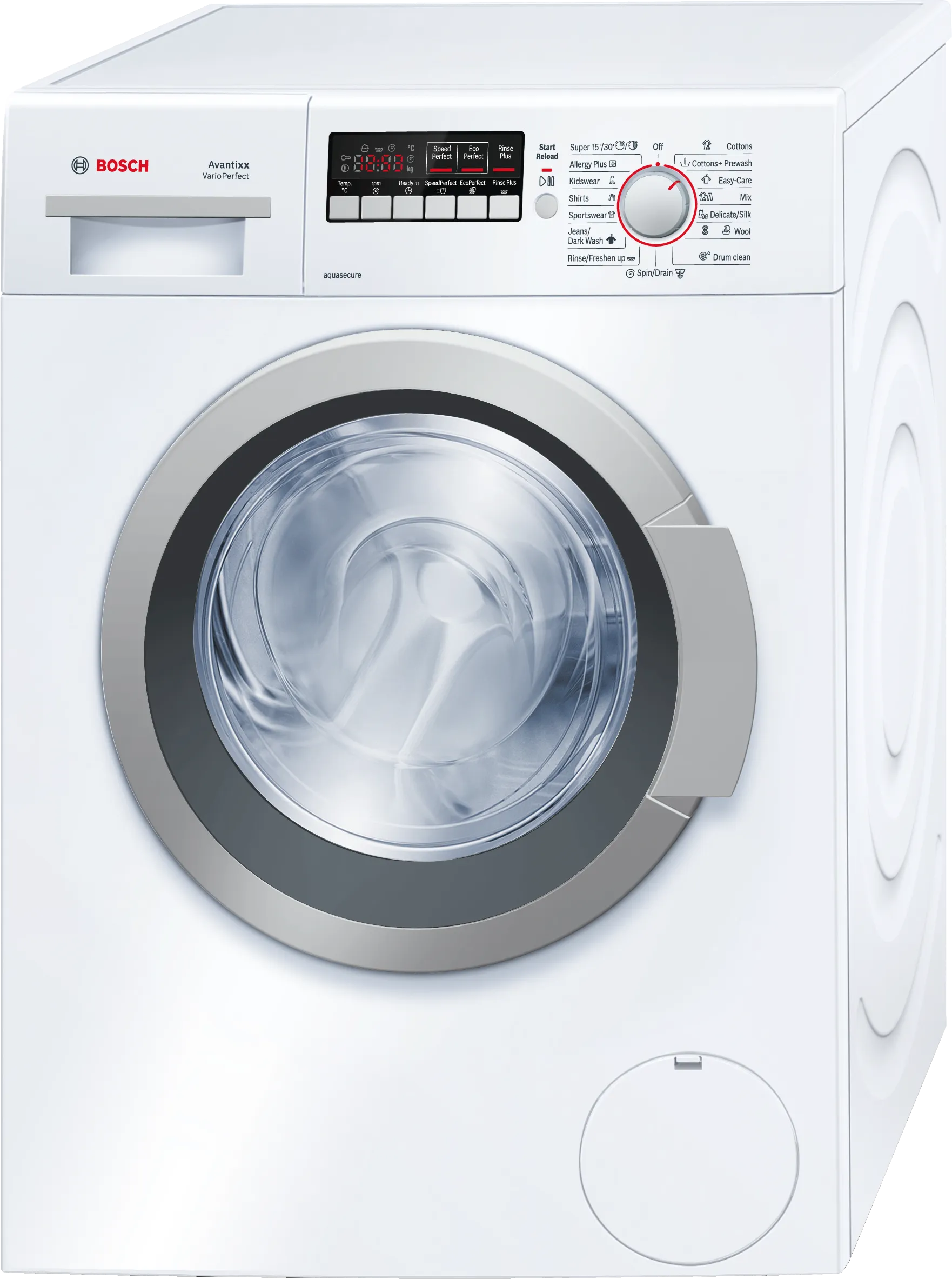 Series 6 washing machine, frontloader fullsize 7 kg 1200 rpm