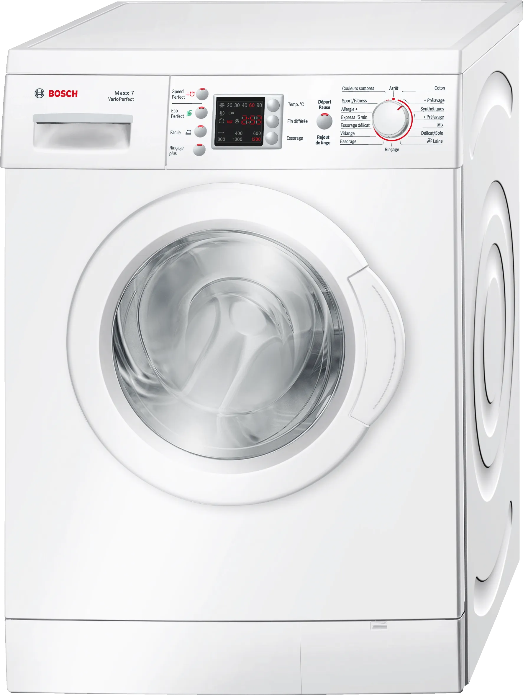 Series 4 washing machine, frontloader fullsize 7 kg 1400 rpm
