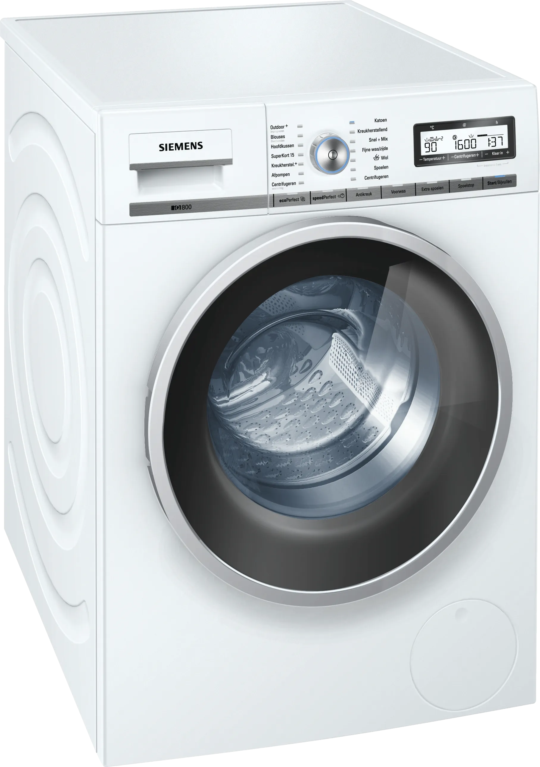 iQ800 washing machine, frontloader fullsize 9 kg 1600 rpm