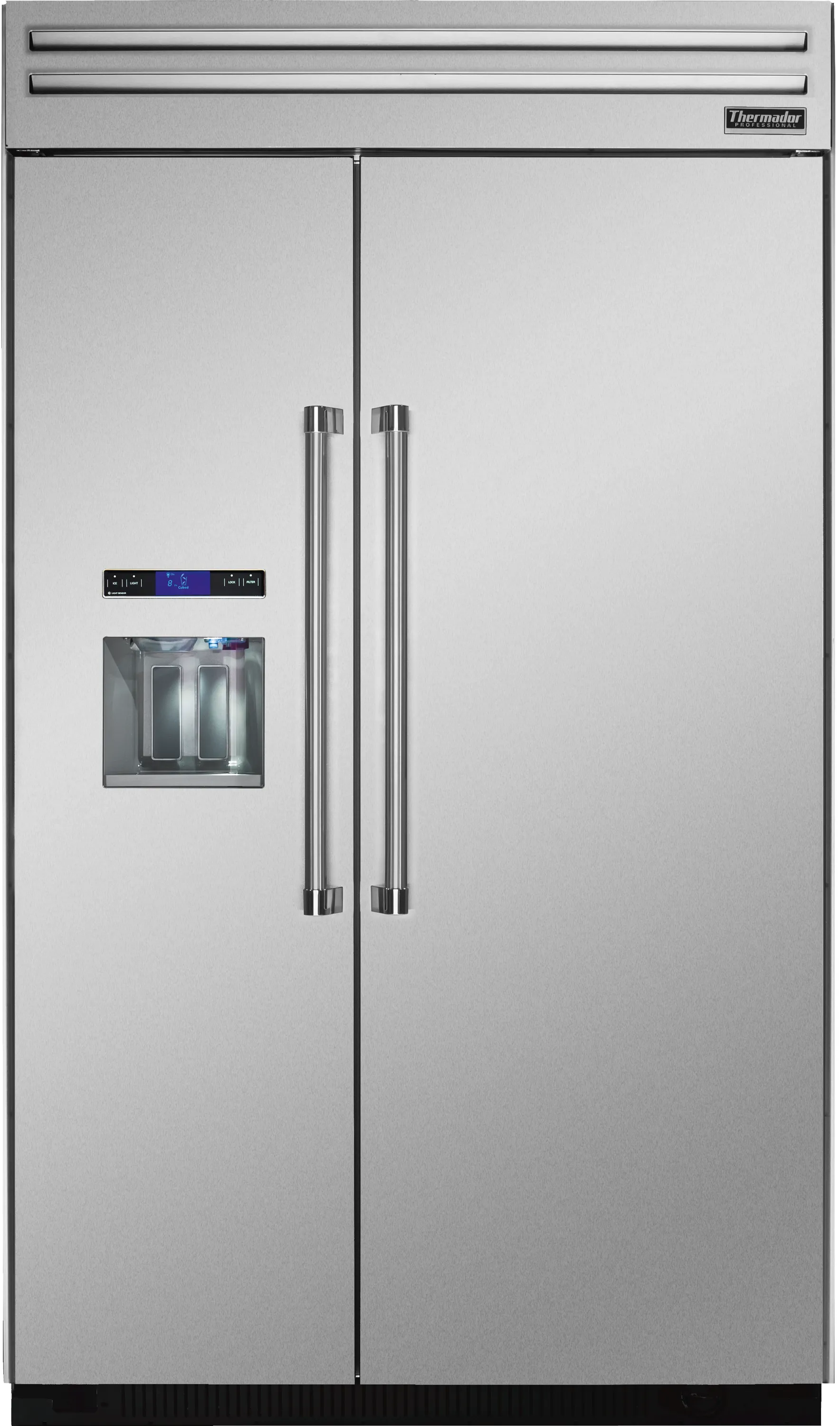  Stainless steel, External Ice & Water Dispenser