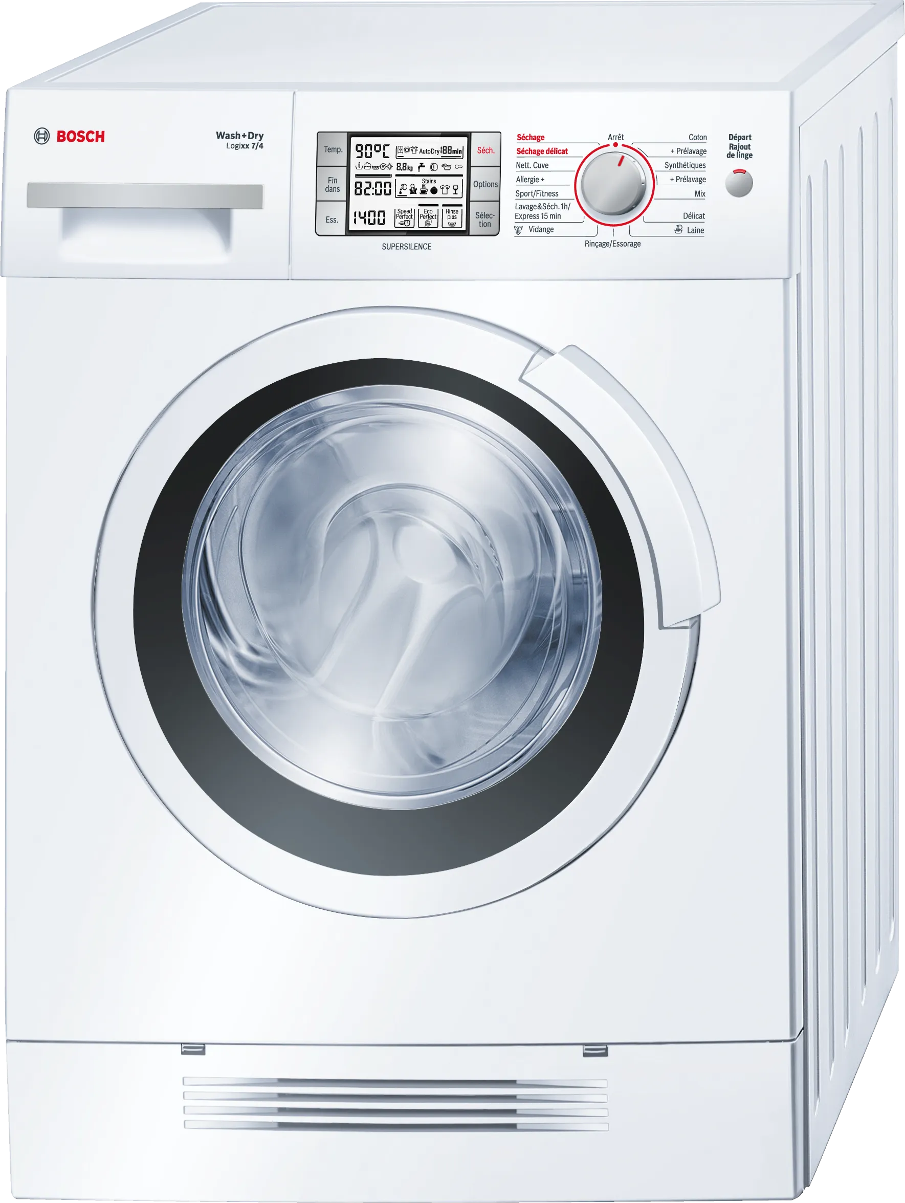 washer-dryer 7/4 kg 1400 rpm