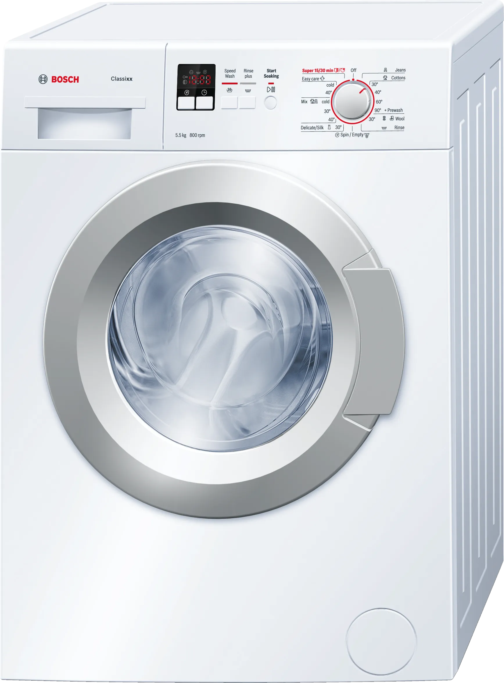 Series 2 washing machine, frontloader fullsize 5.2 kg 800 rpm
