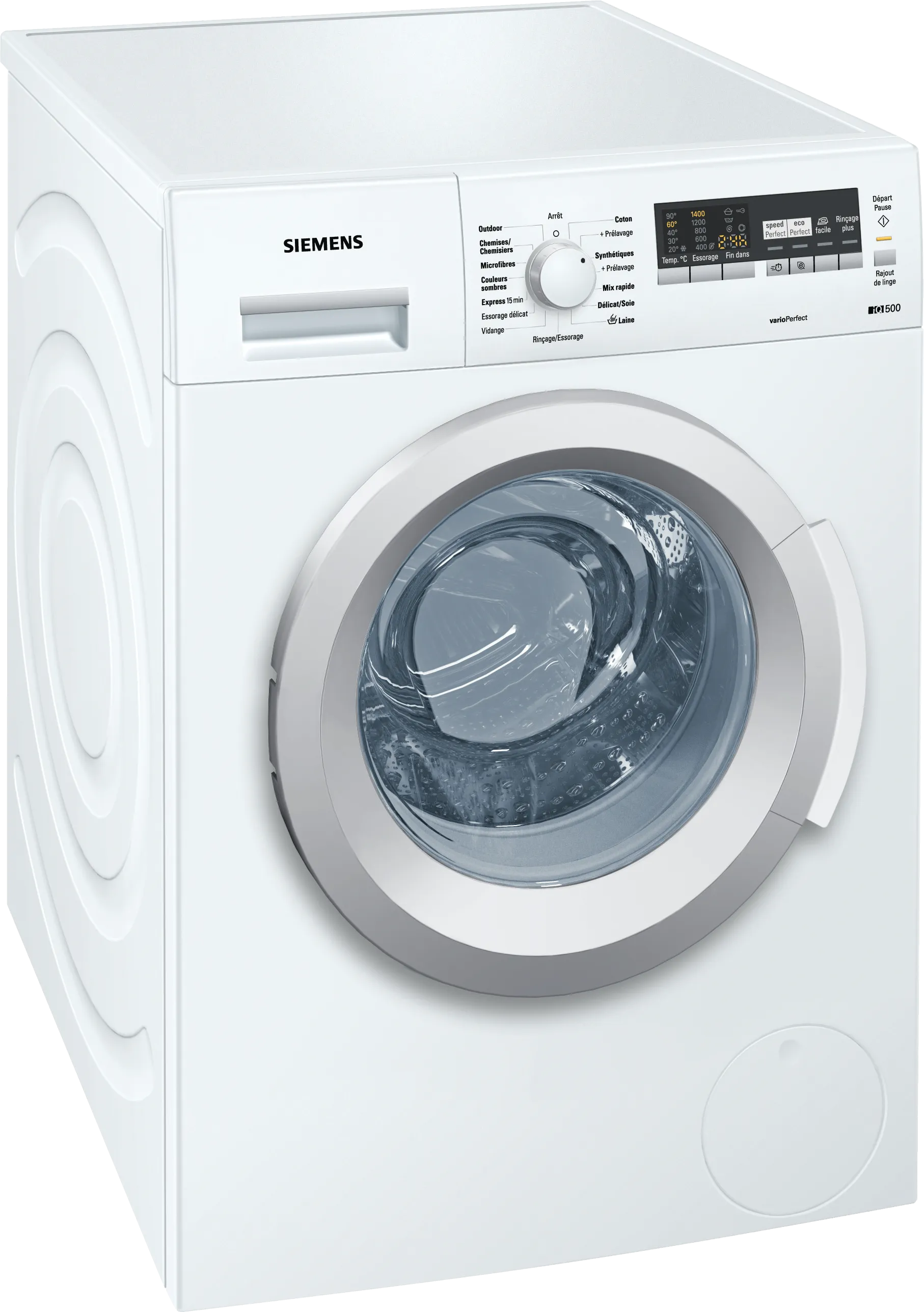 iQ500 washing machine, frontloader fullsize 8 kg 1400 rpm