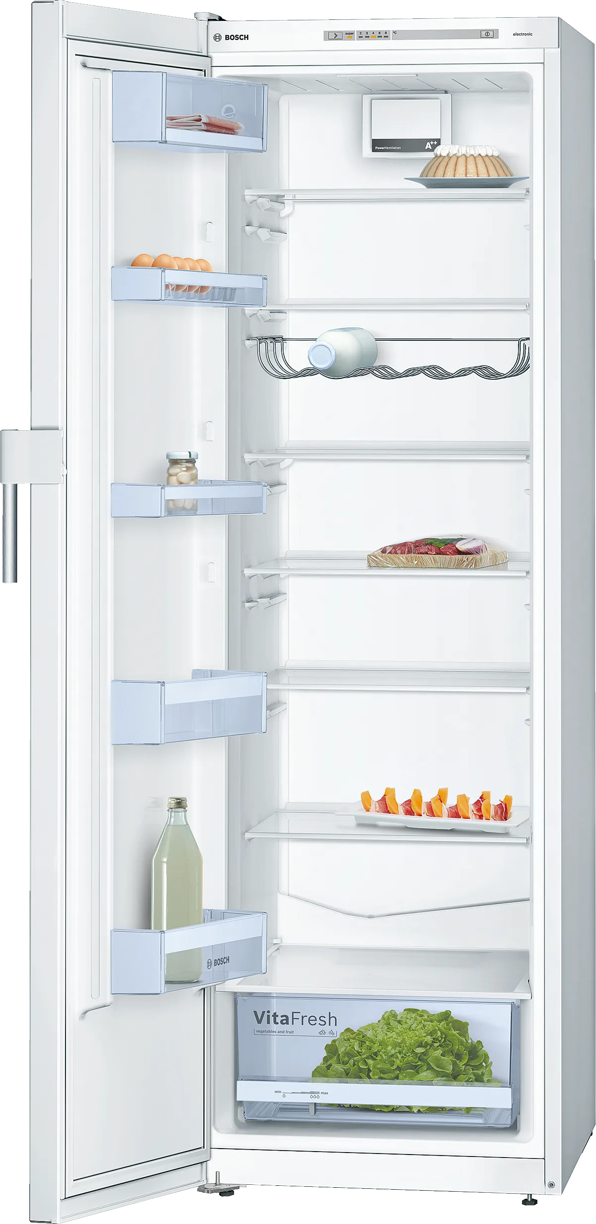 Series 4 free-standing fridge 186 x 60 cm White