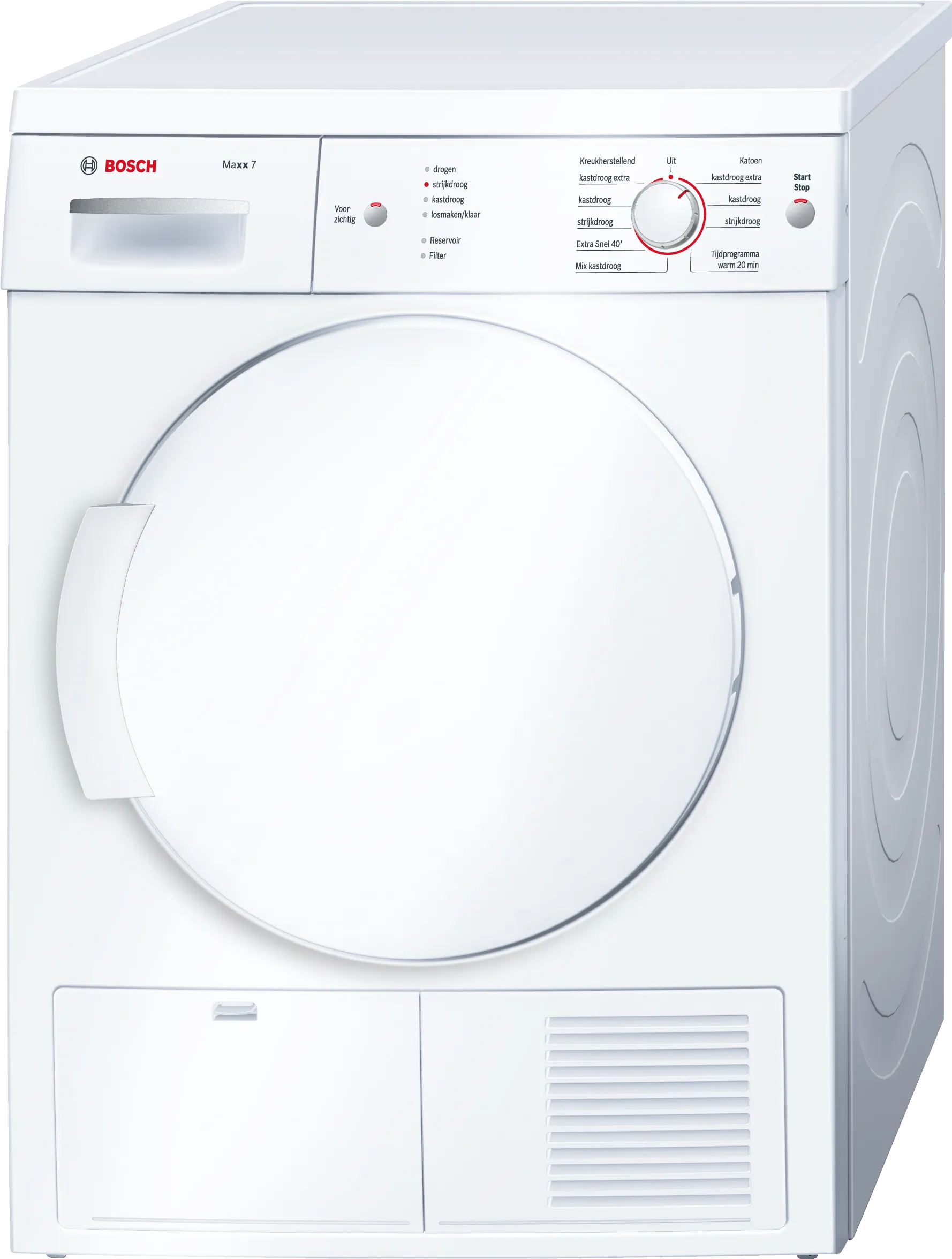Series 4 condenser tumble dryer 7 kg White