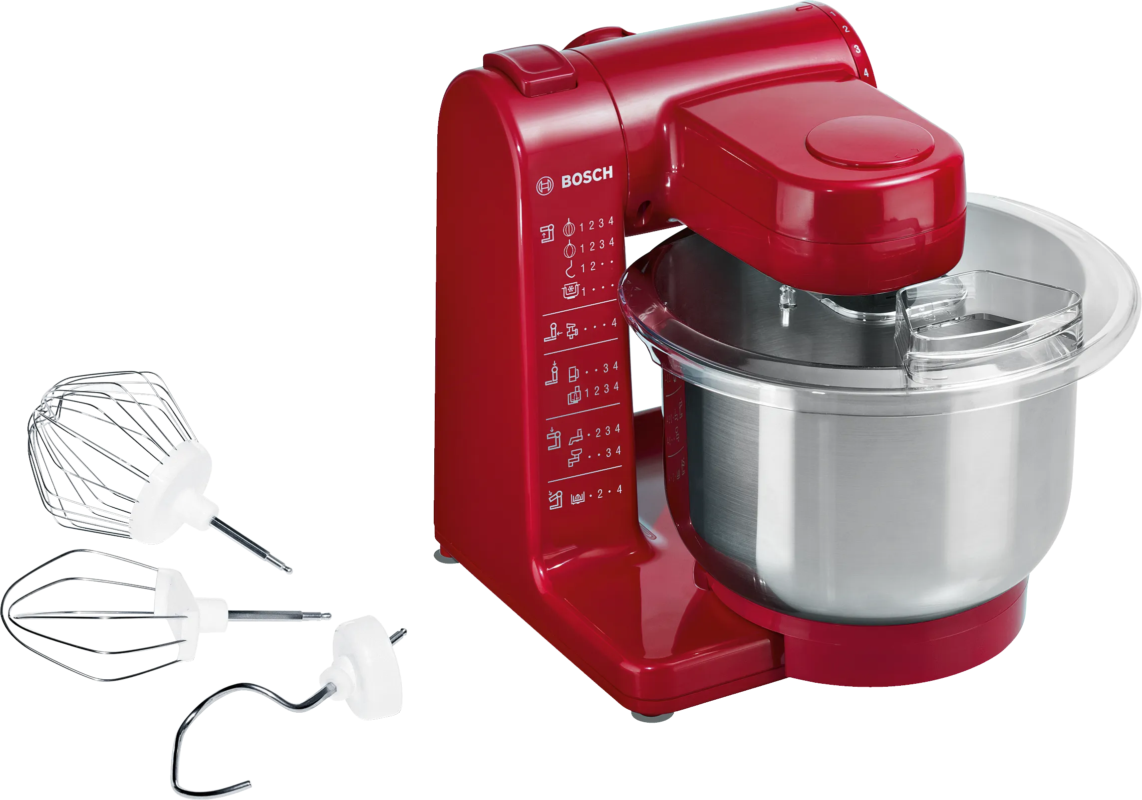 Robot pâtissier MUM4 500 W Rouge, rouge 