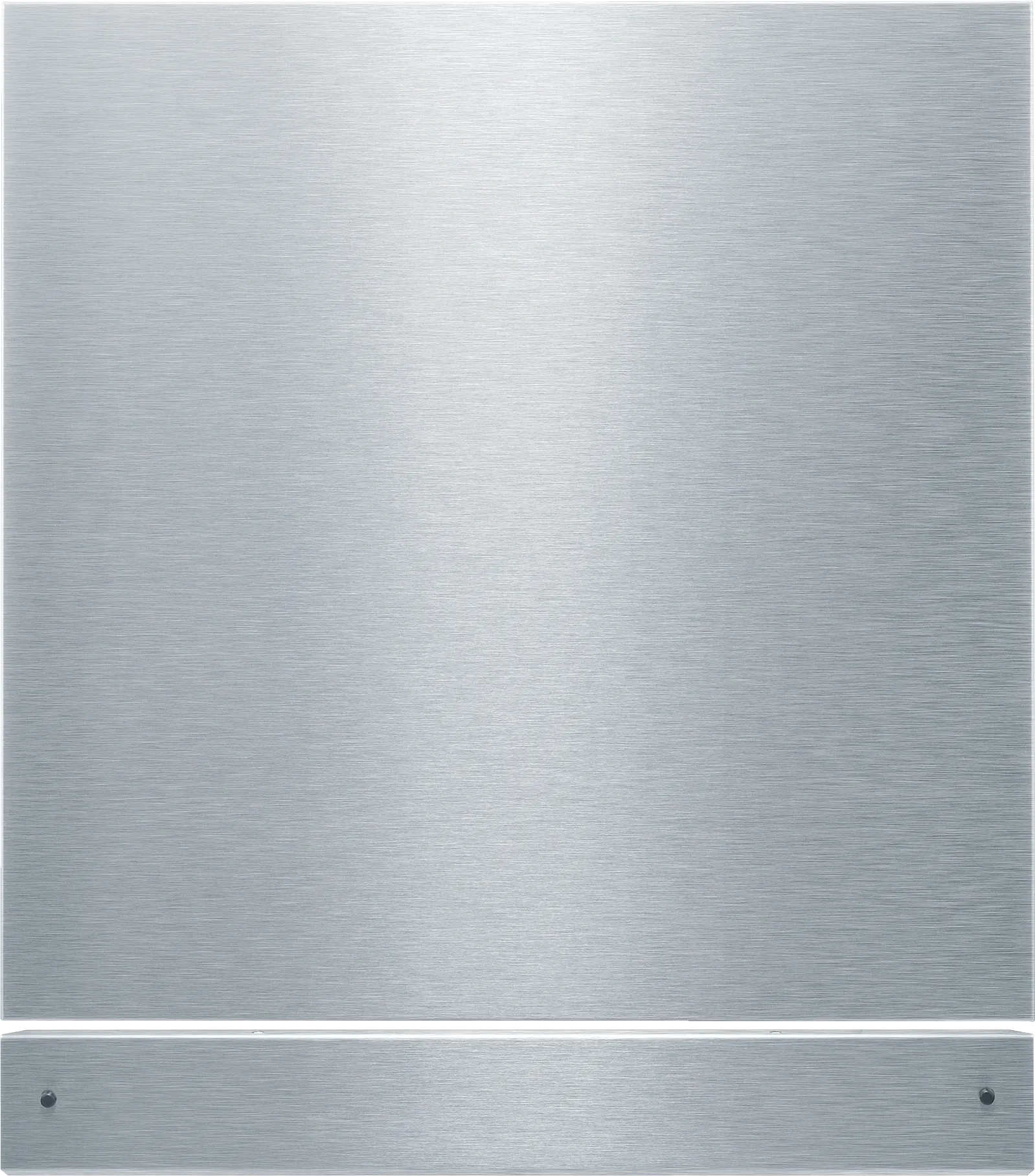 Door-outer Optional accessory for dishwasher, H 58,60 cm ; B 58.90 cm Plinth casing and door, stainless steel 