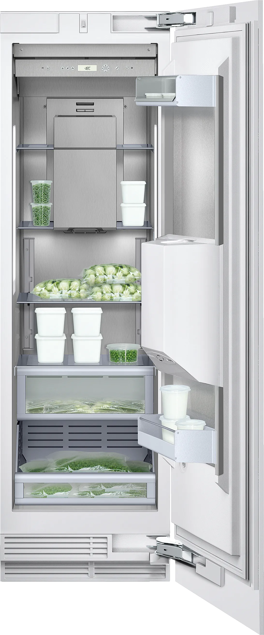 400 series Vario built-in freezer 212.5 x 60.3 cm flat hinge 