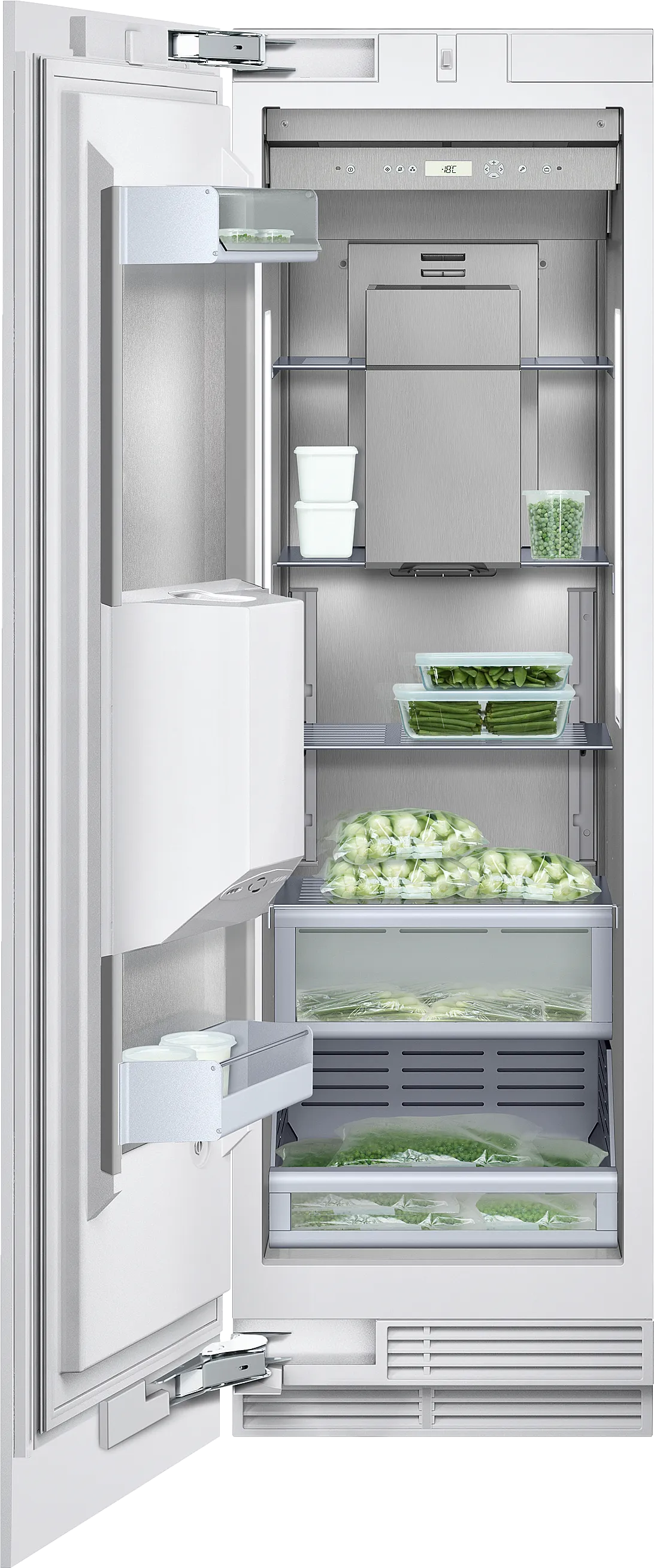 400 series Vario built-in freezer 212.5 x 60.3 cm flat hinge 