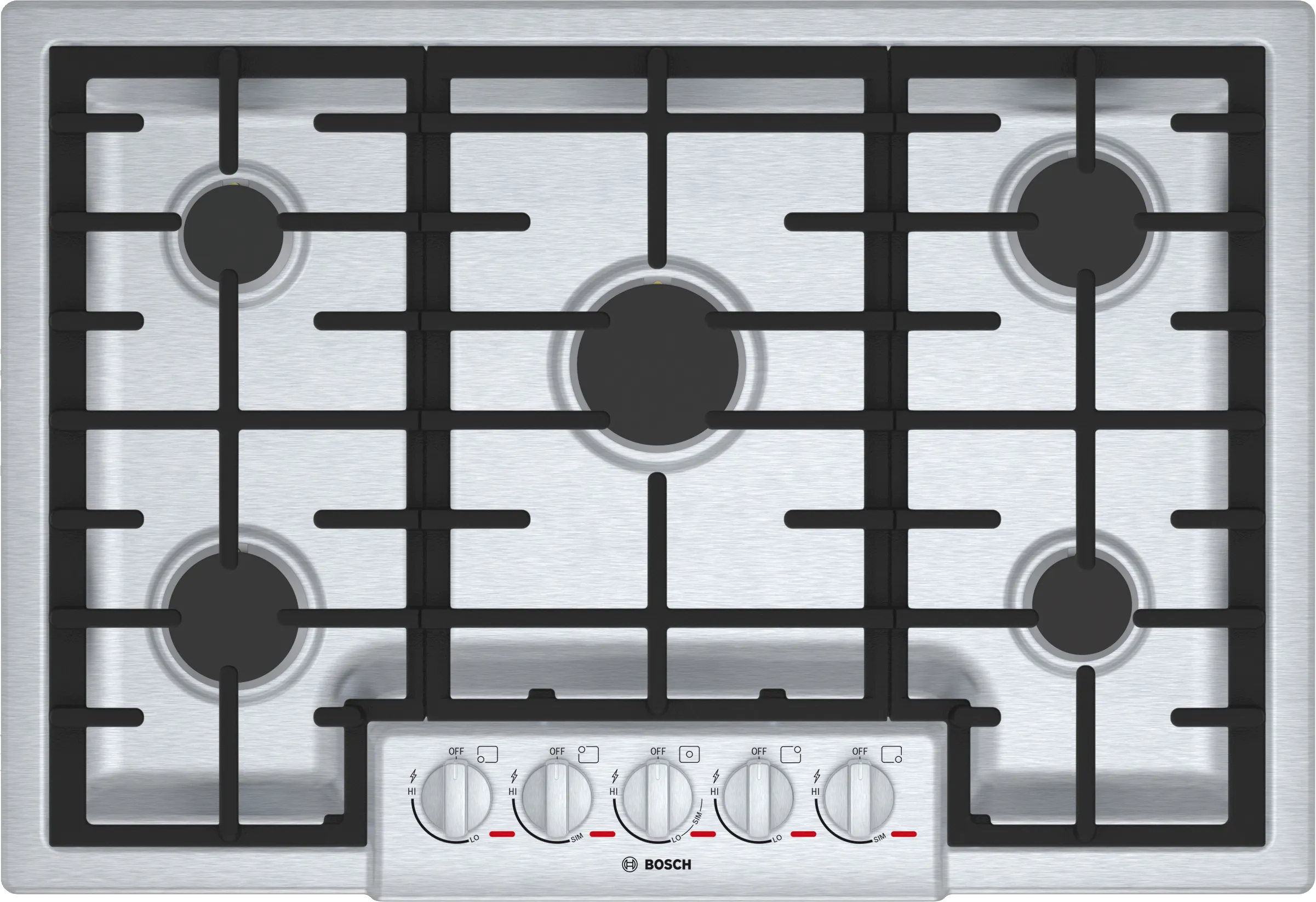 Benchmark™ Gas hob 30'' Stainless steel