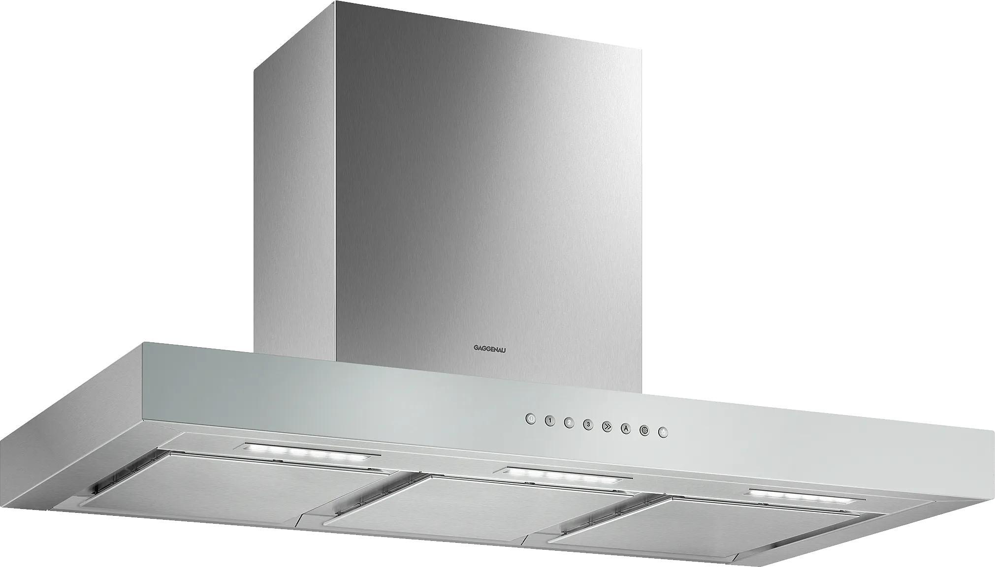  wall-mounted cooker hood 90 cm Stainless steel