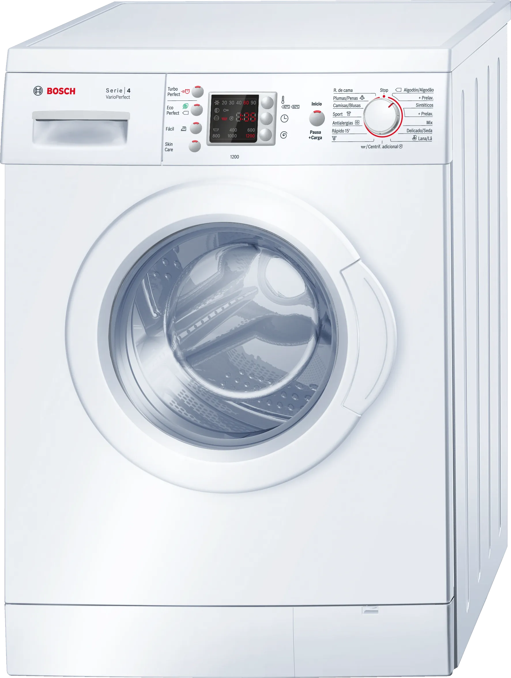 Serie 4 Lavadora de carga frontal 7 kg máx. 1200 rpm