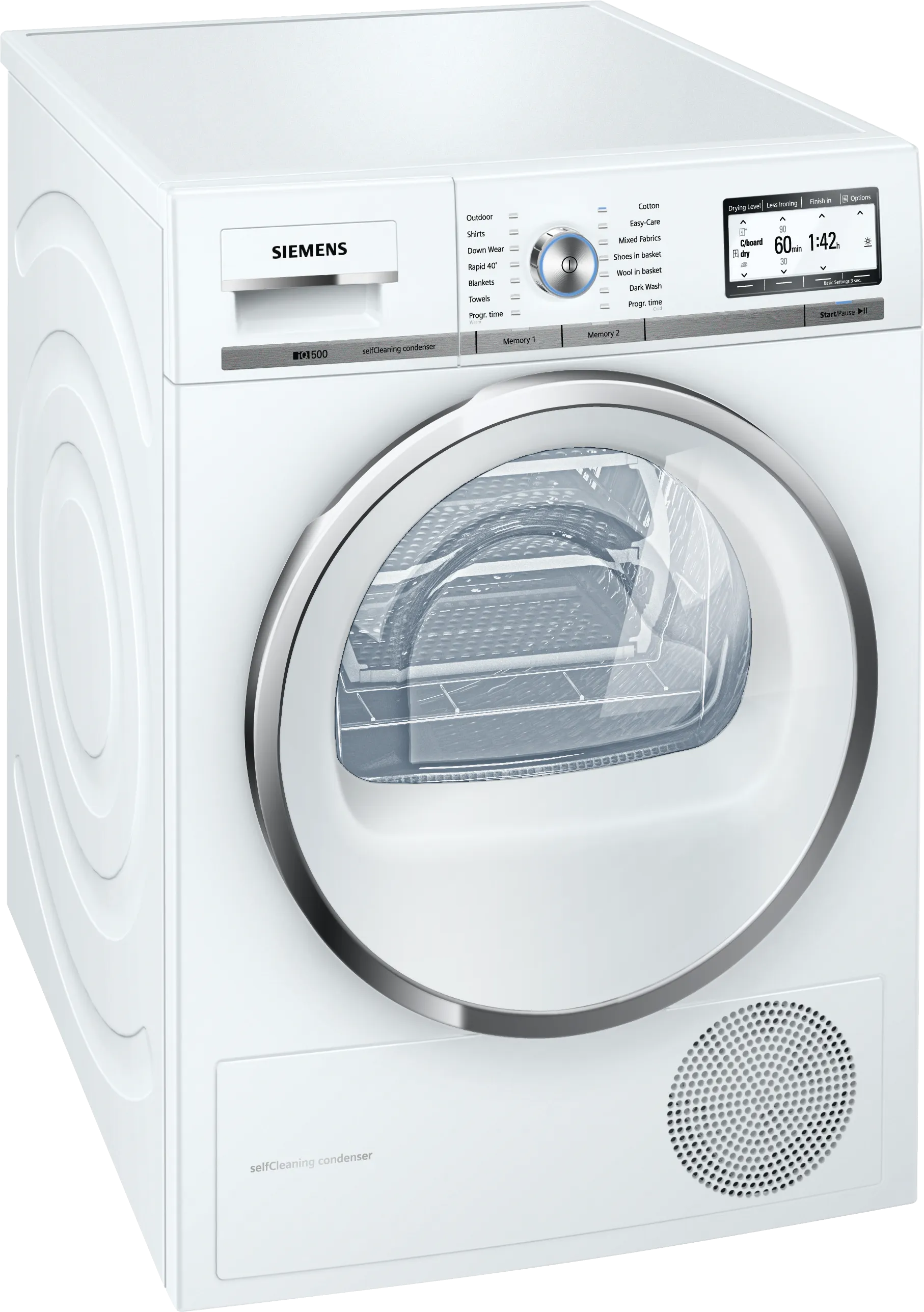 iQ500 heat pump dryer 8 kg