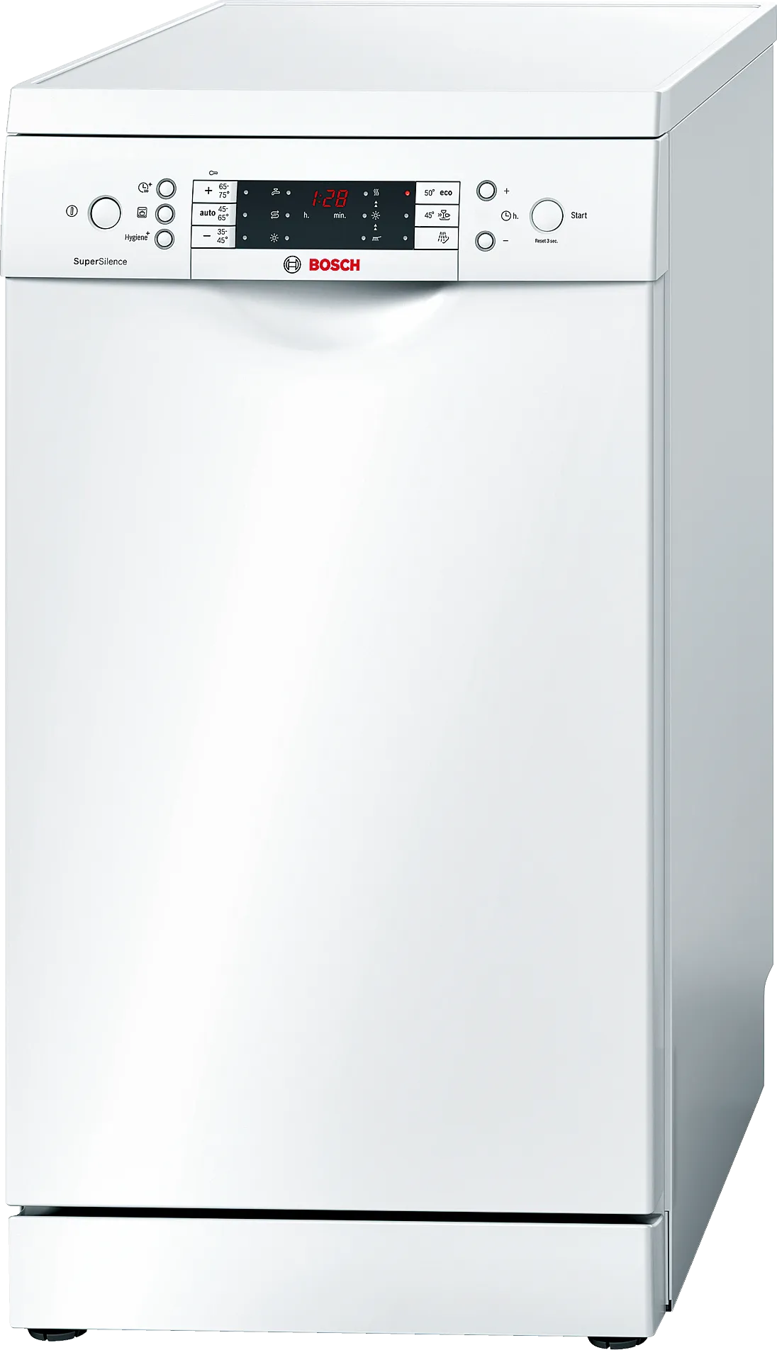 Series 6 free-standing dishwasher 45 cm White