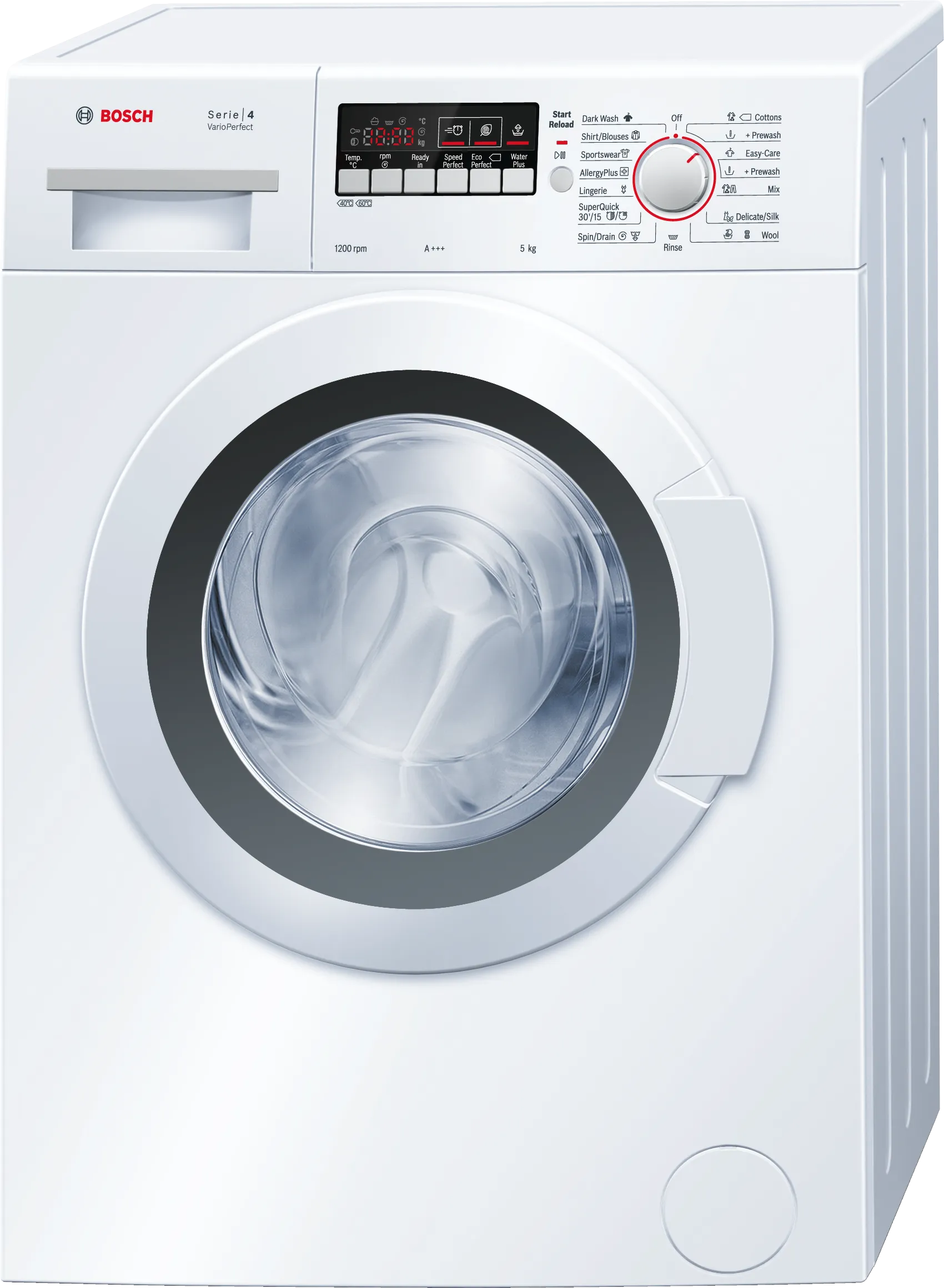 Bosch Serie 4 WAN2426XES Machine à laver indépendant hauteur : 85