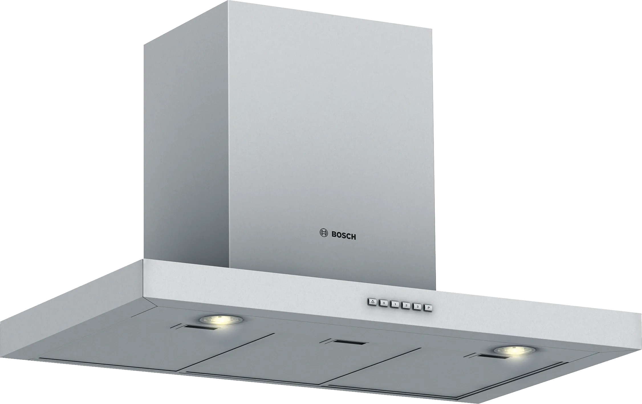 wall-mounted cooker hood 90 cm Stainless steel