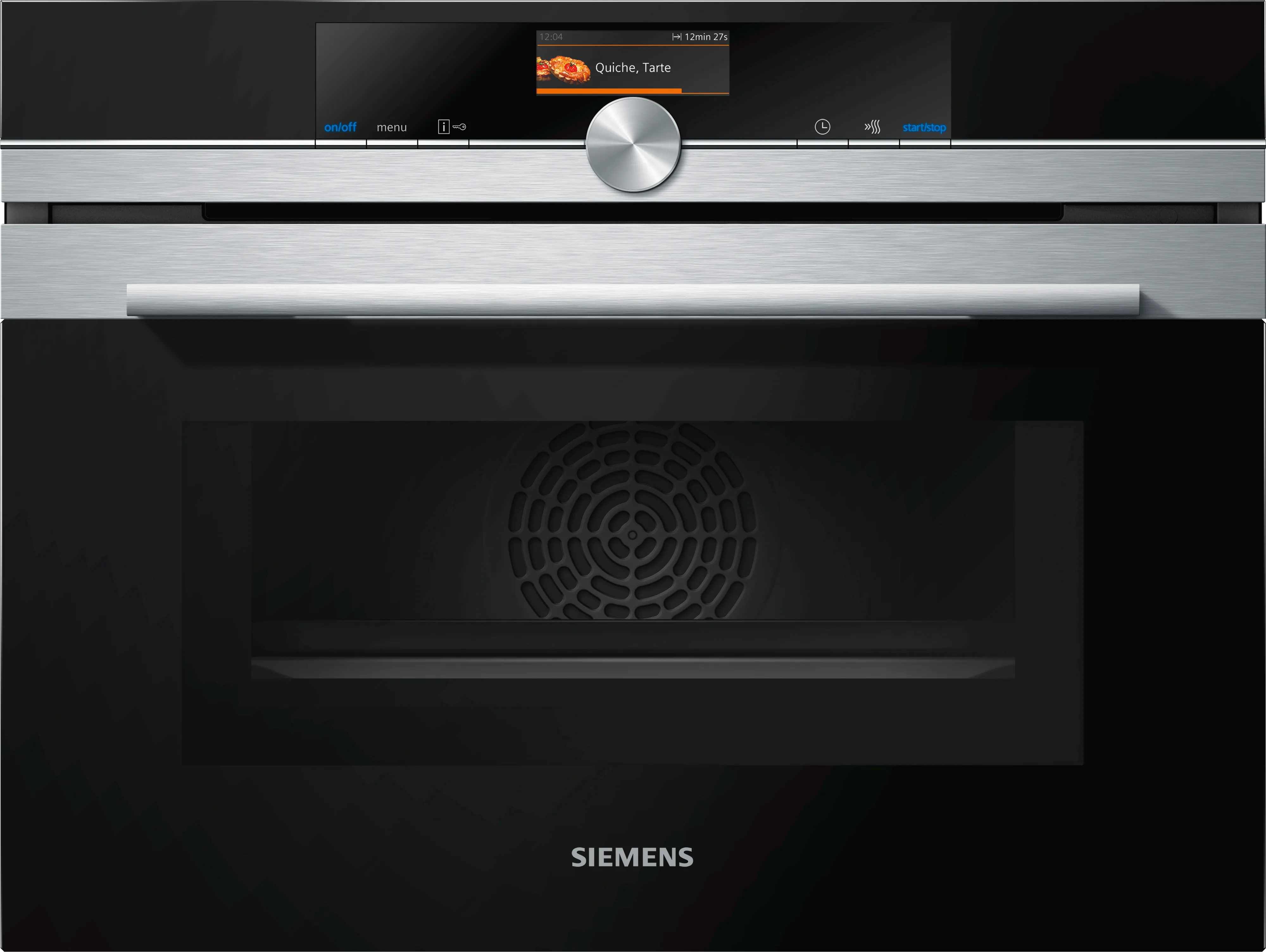 iQ700 Built-in compact oven with microwave function 60 x 45 cm Stainless steel 