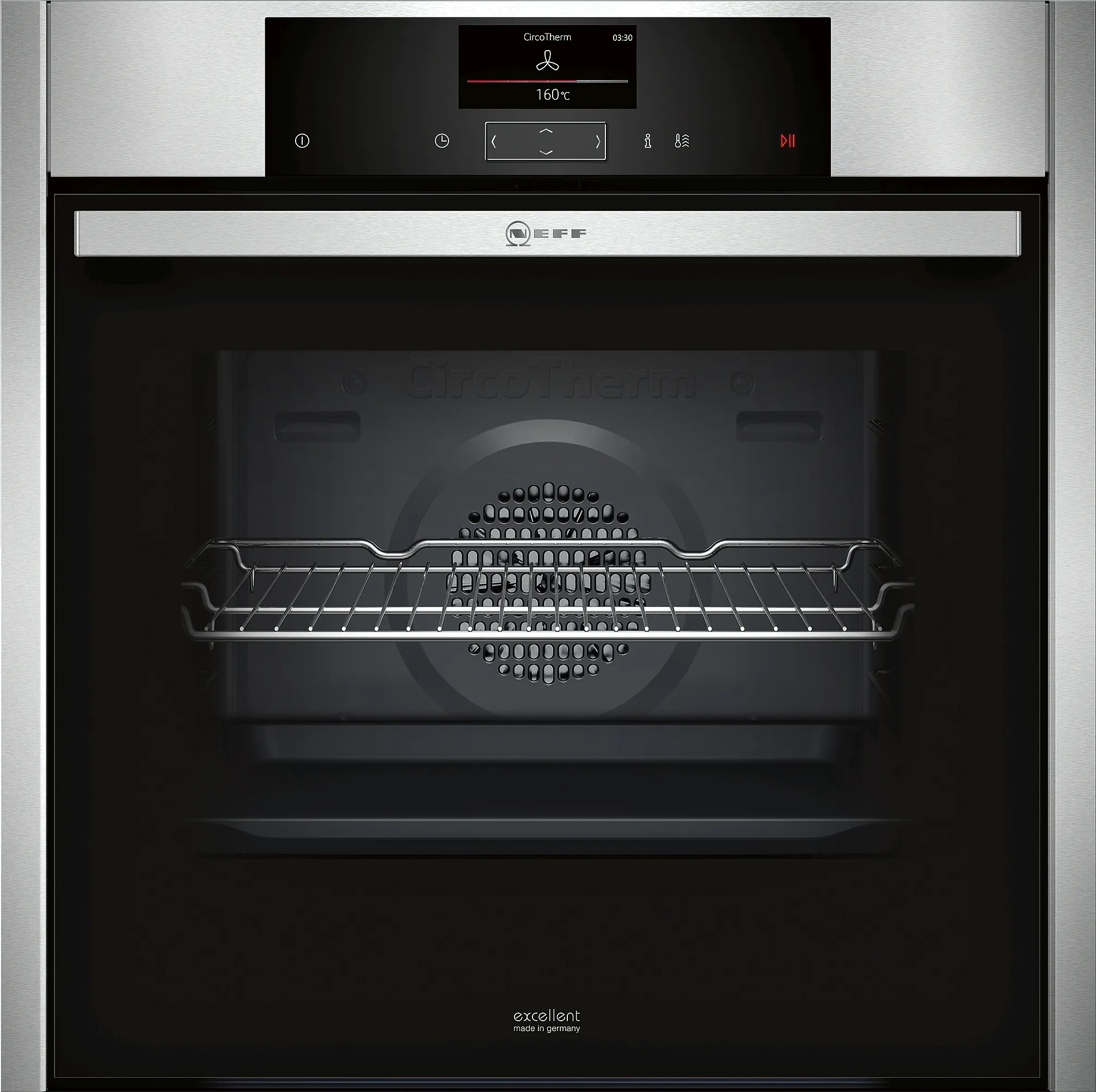  Built-in oven 60 x 60 cm Stainless steel