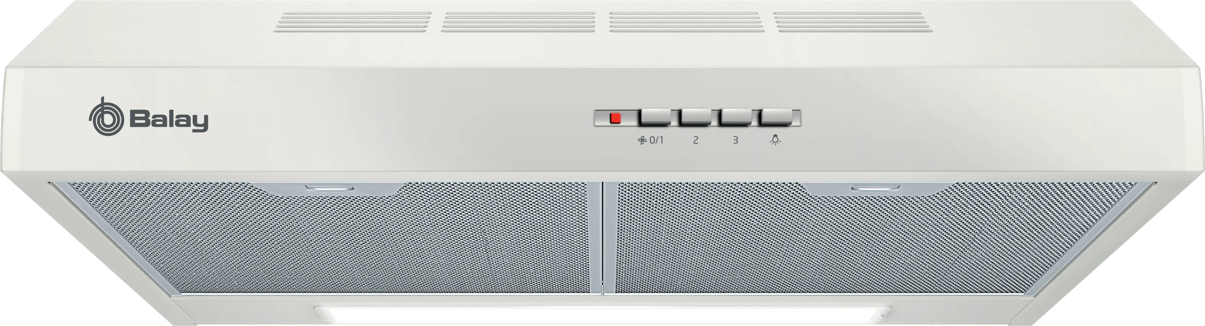 Campana convencional 60 cm Blanco 