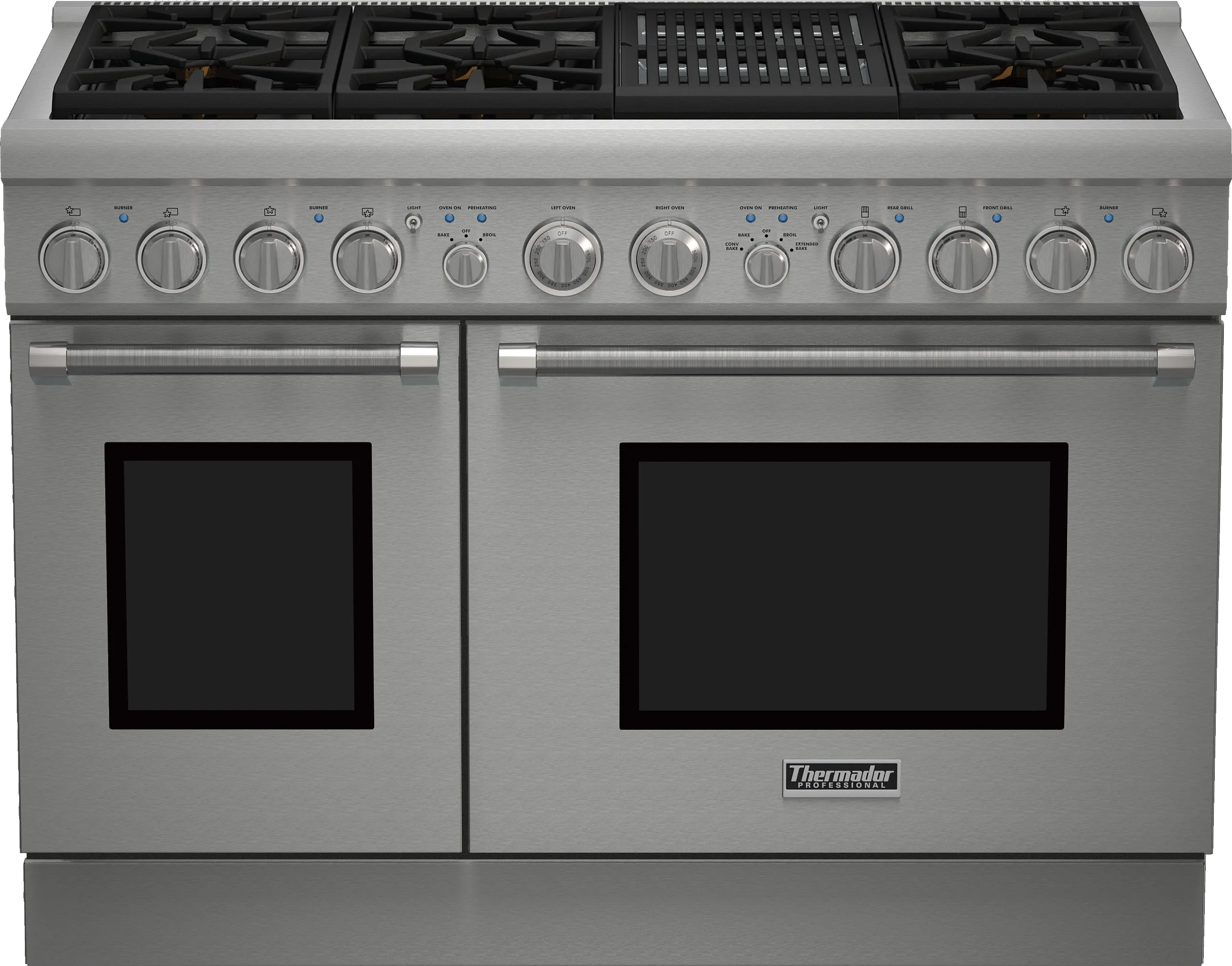 Gas freestanding range 48'' Pro Harmony® Standard Depth