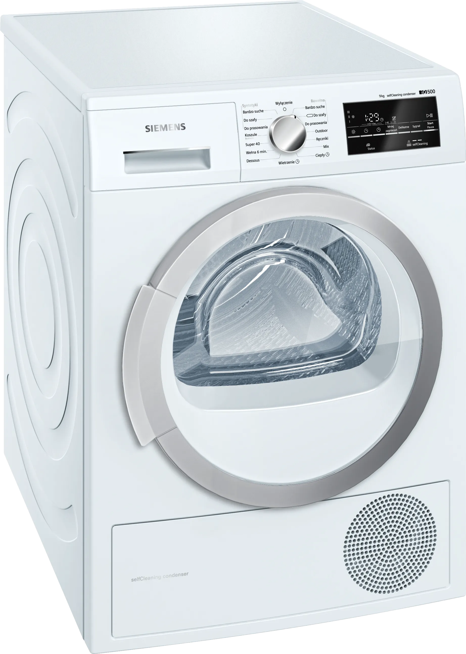 iQ500 heat pump dryer 9 kg