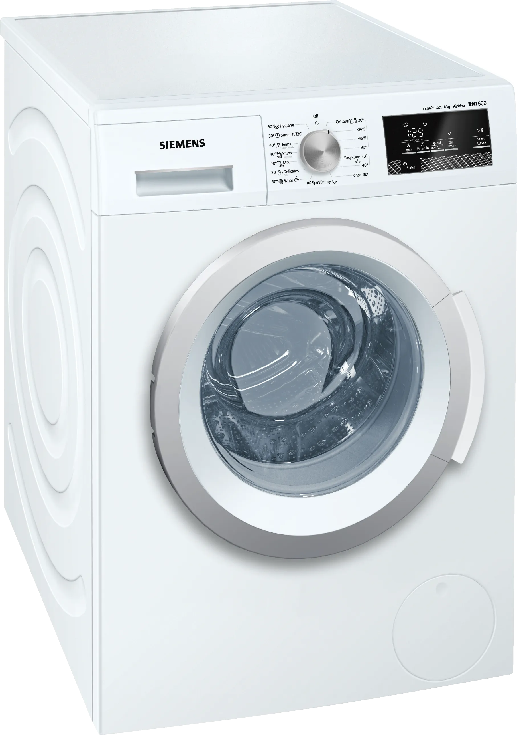 iQ500 washing machine, frontloader fullsize 8 kg 1400 rpm 