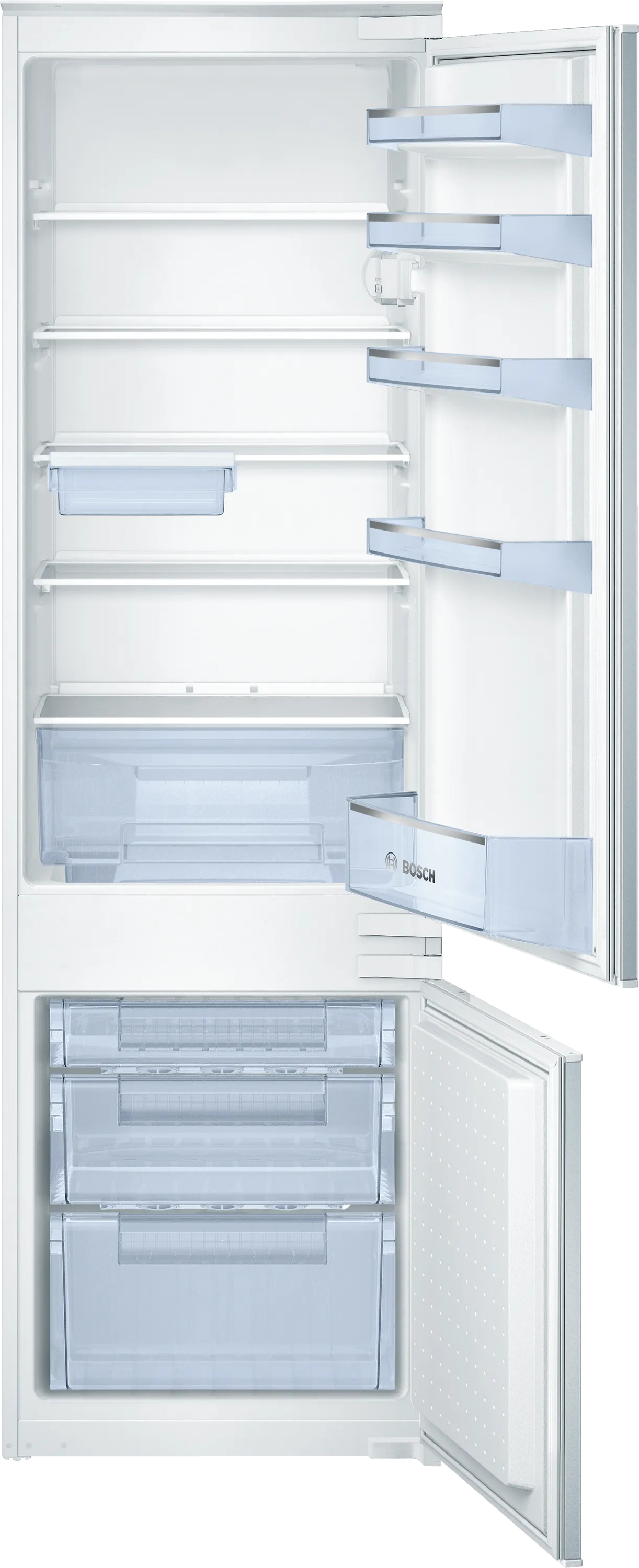 Serie | 4 Встраиваемый холодильник с нижней морозильной камерой 177.2 x 54.1 cm sliding hinge