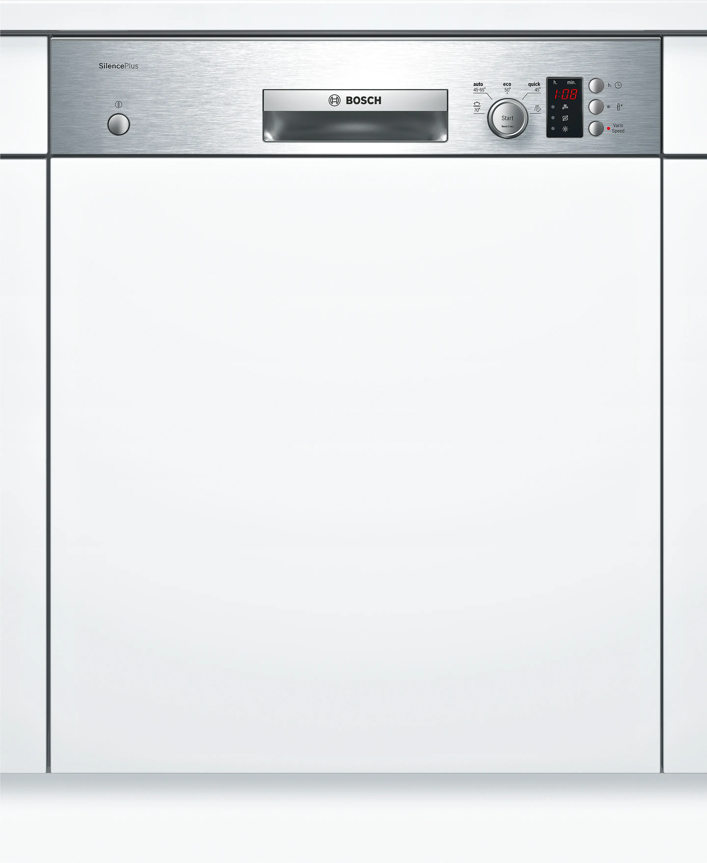 Series 4 semi-integrated dishwasher 60 cm Stainless steel 