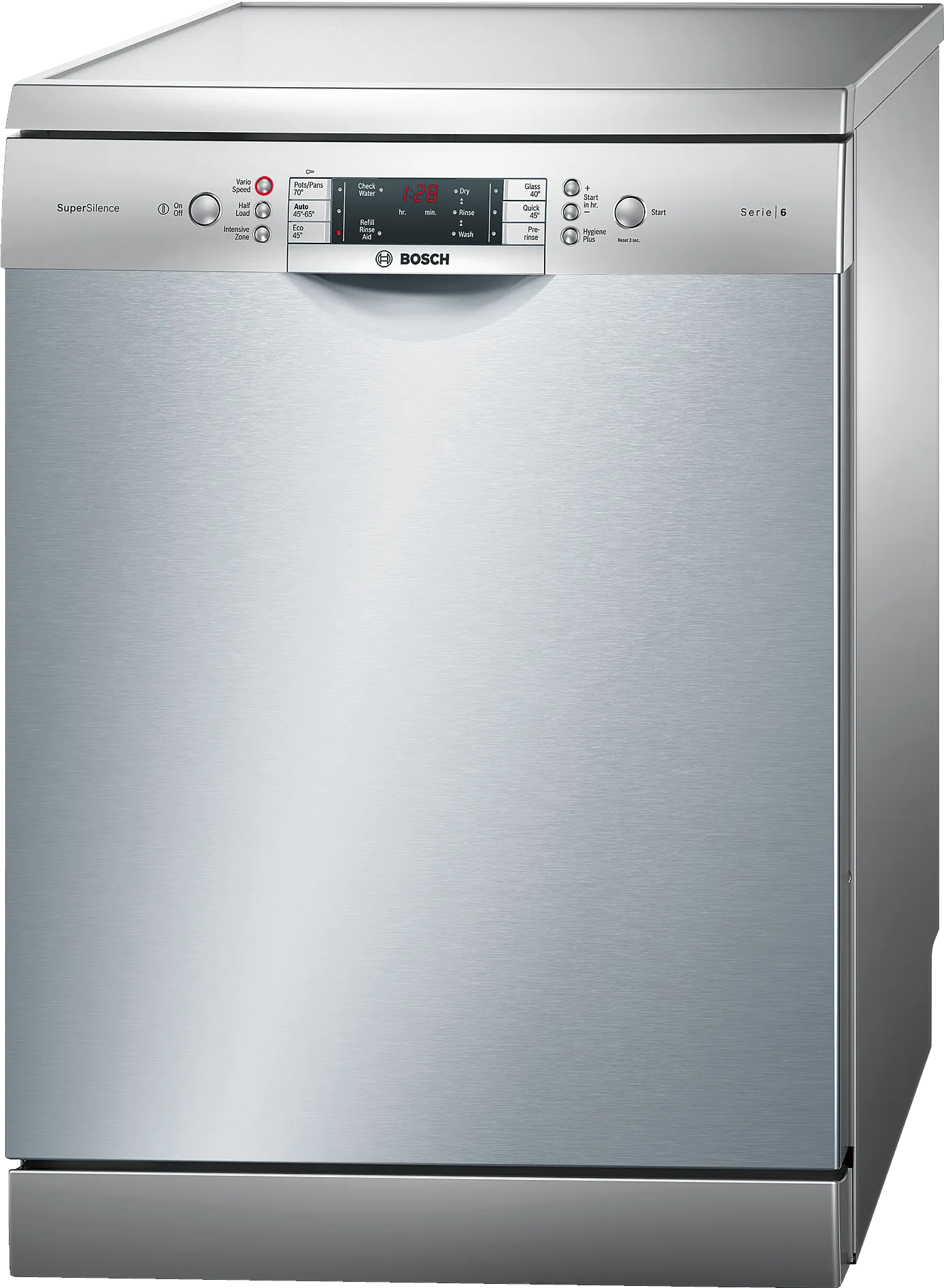 Series 6 free-standing dishwasher 60 cm Brushed steel anti-fingerprint