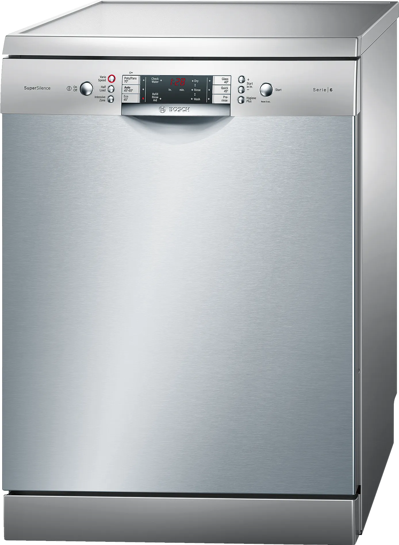 Series 6 free-standing dishwasher 60 cm Brushed steel anti-fingerprint