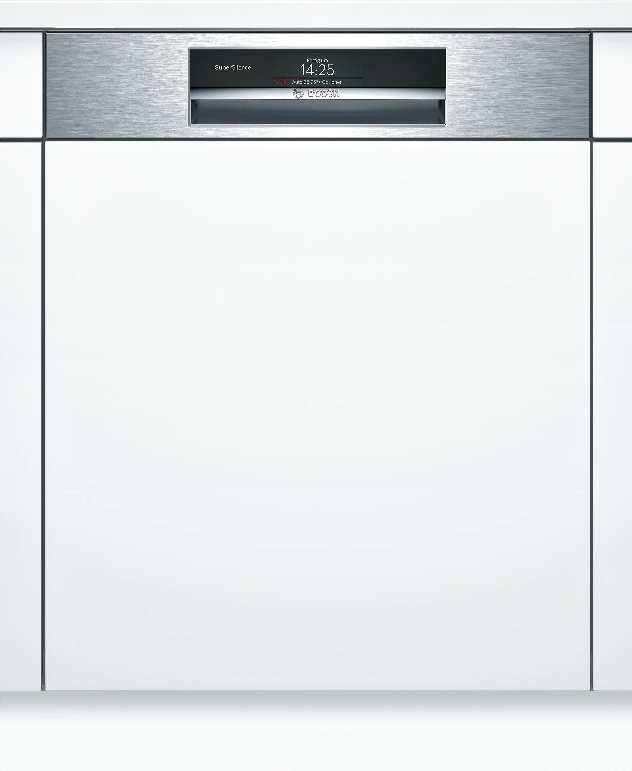 Series 8 semi-integrated dishwasher 60 cm Brushed steel