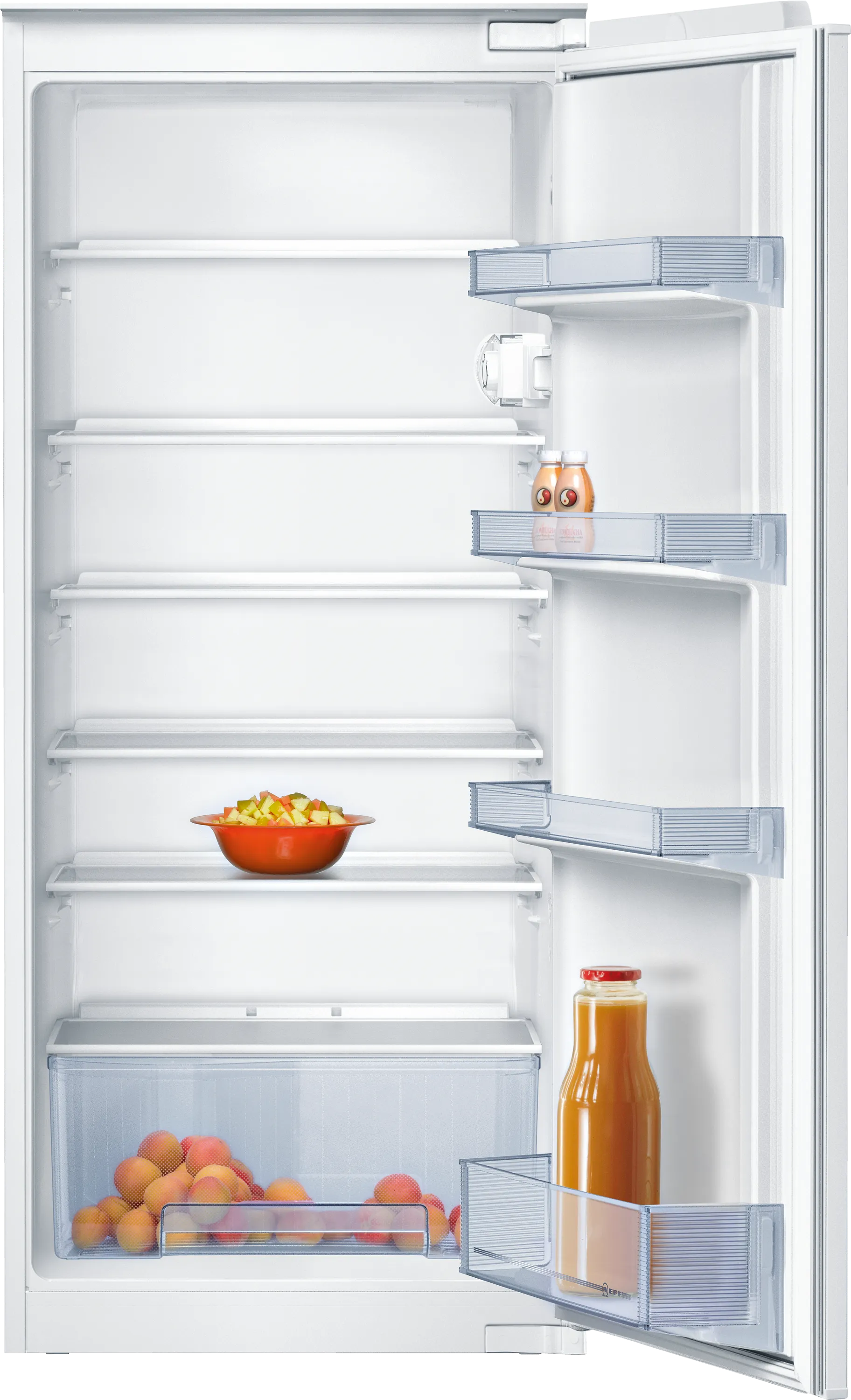 N 30 built-in fridge 122.5 x 56 cm sliding hinge