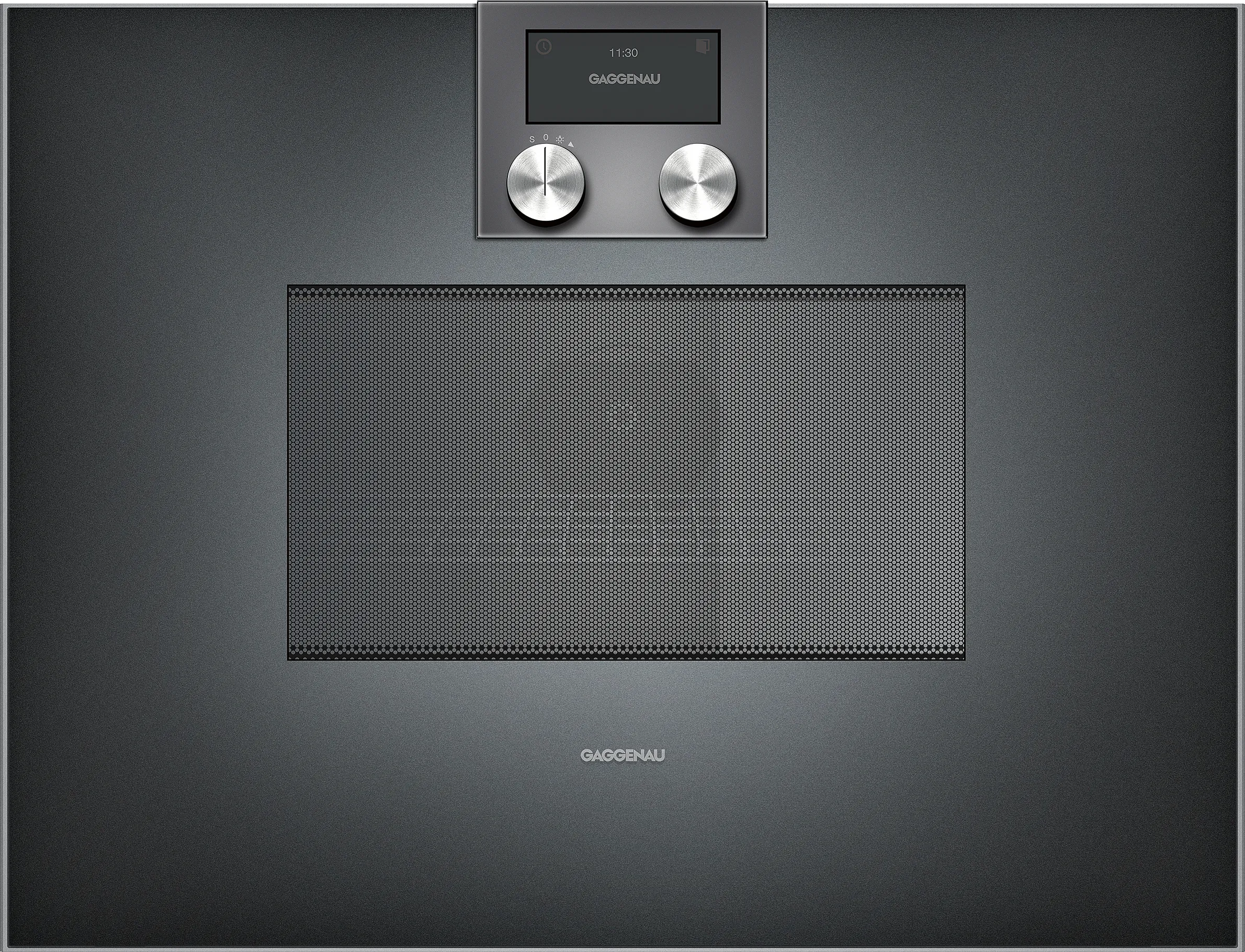 400 series built-in compact oven with microwave function 60 x 45 cm Door hinge: Right, Gaggenau Anthracite 