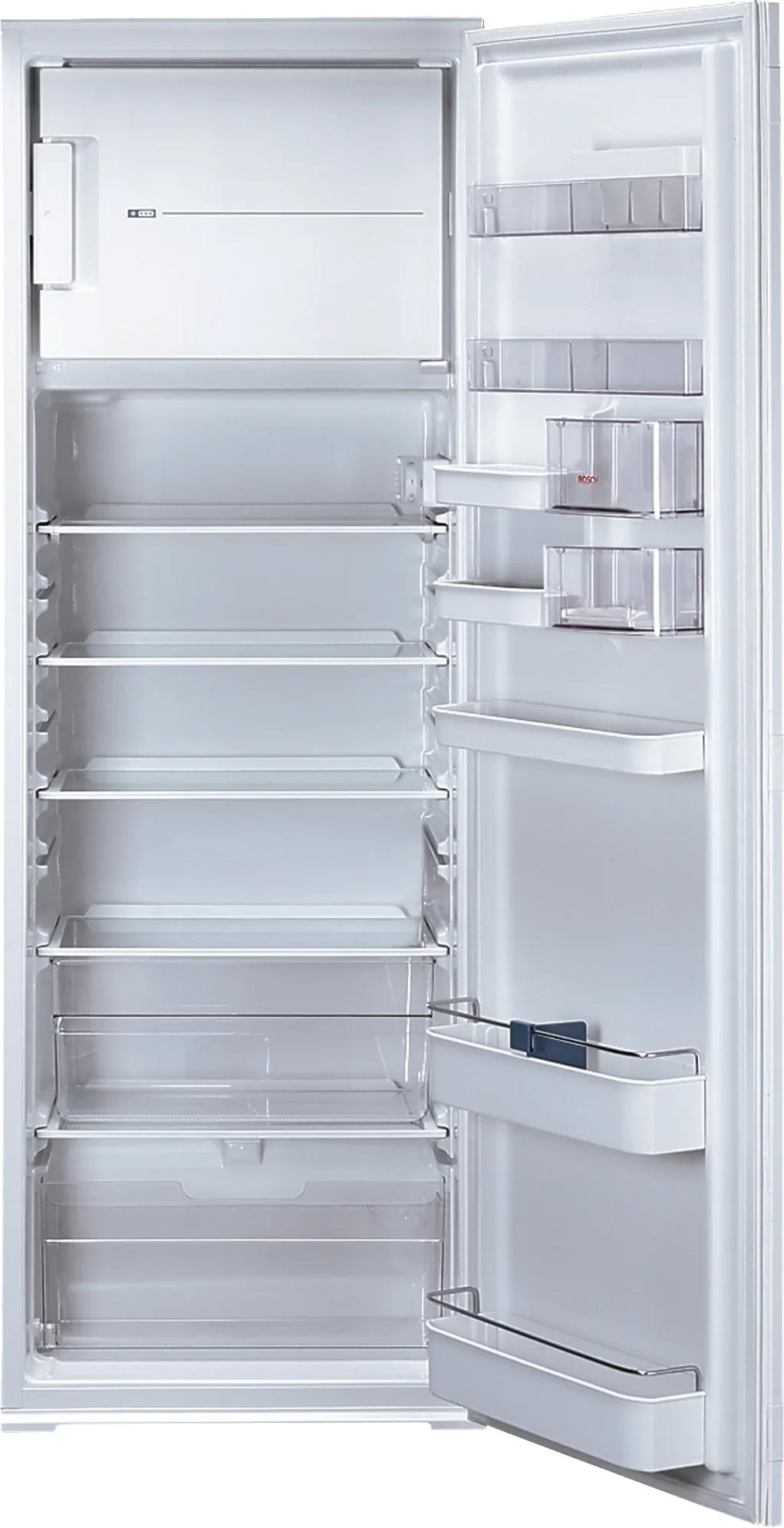 built-in fridge with freezer section 159 x 56 cm cup hinge