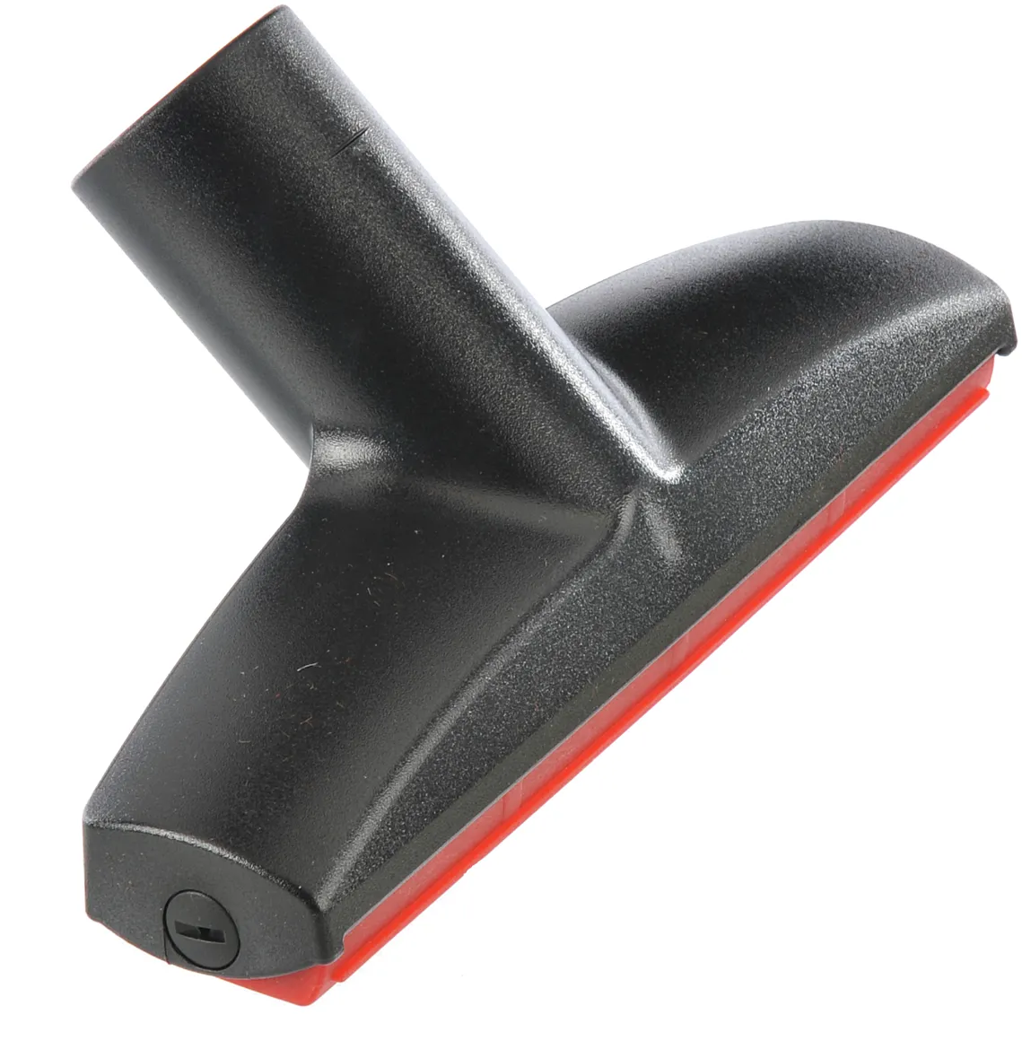 Upholstery nozzle black; standard-connection; plastic sole 