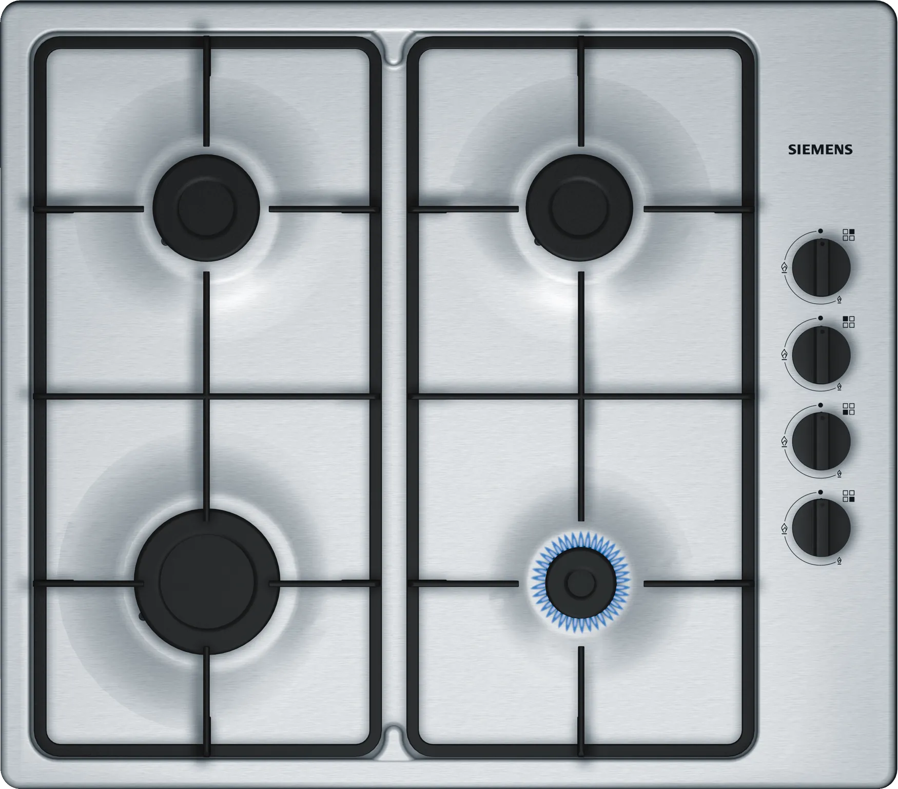 iQ100 Gas hob 60 cm Stainless steel 