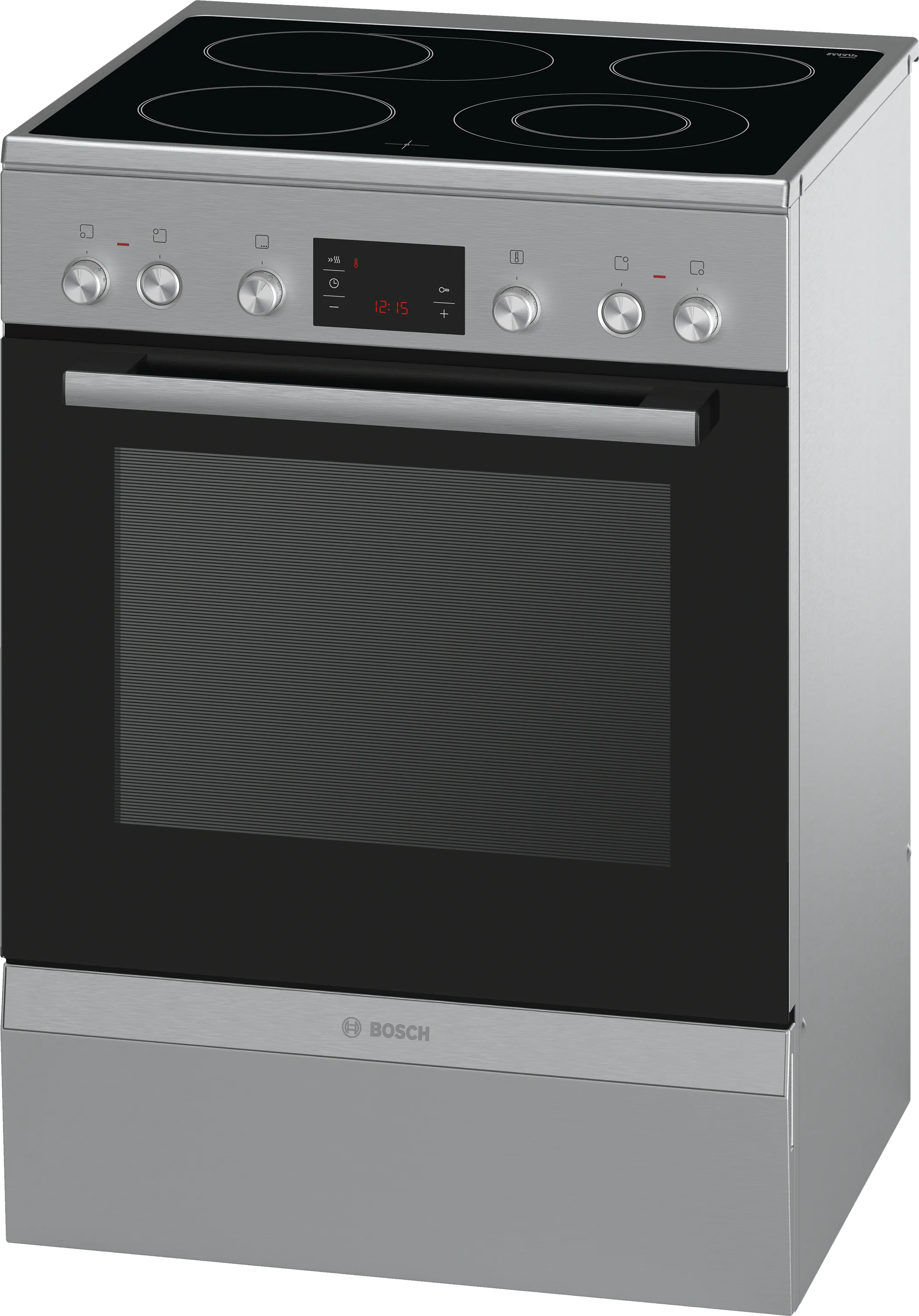 Series 2 free-standing electric cooker Stainless steel 