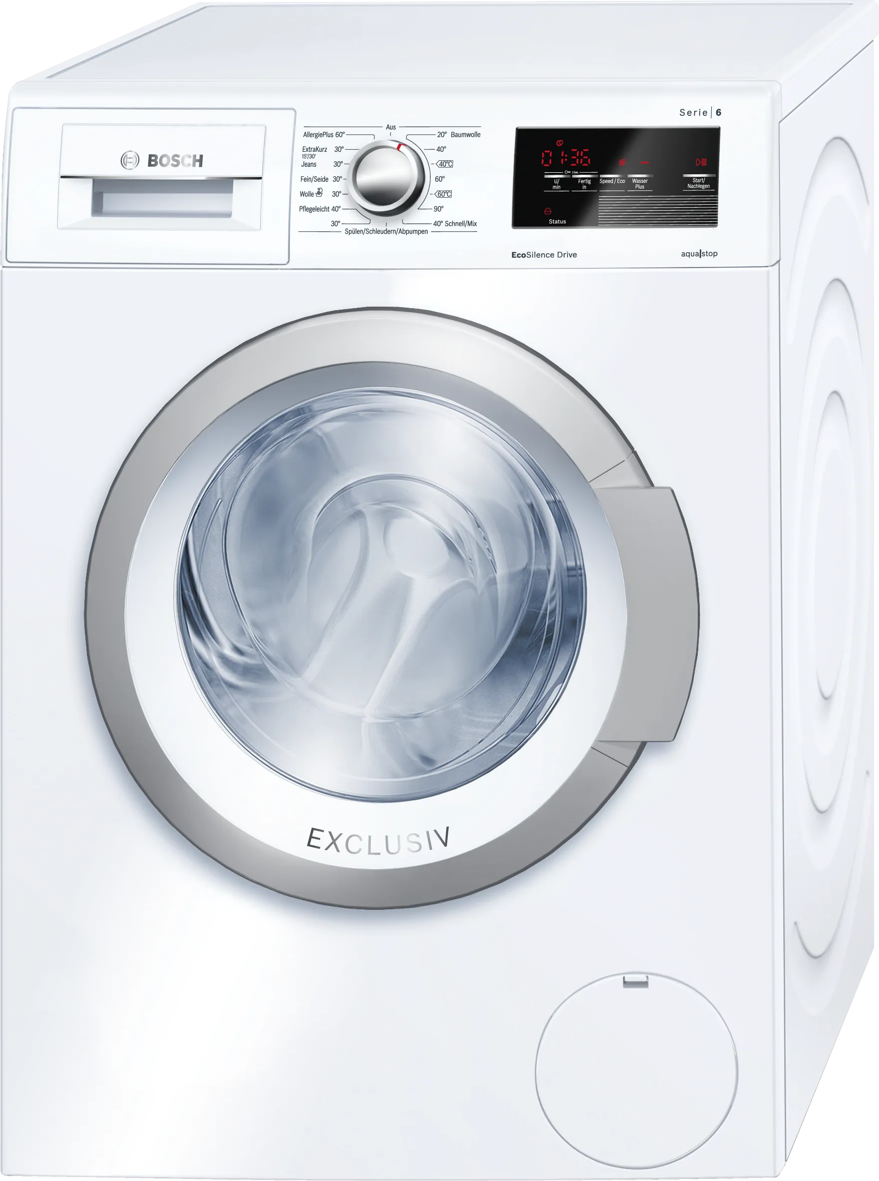 Series 6 washing machine, frontloader fullsize 8 kg 1400 rpm