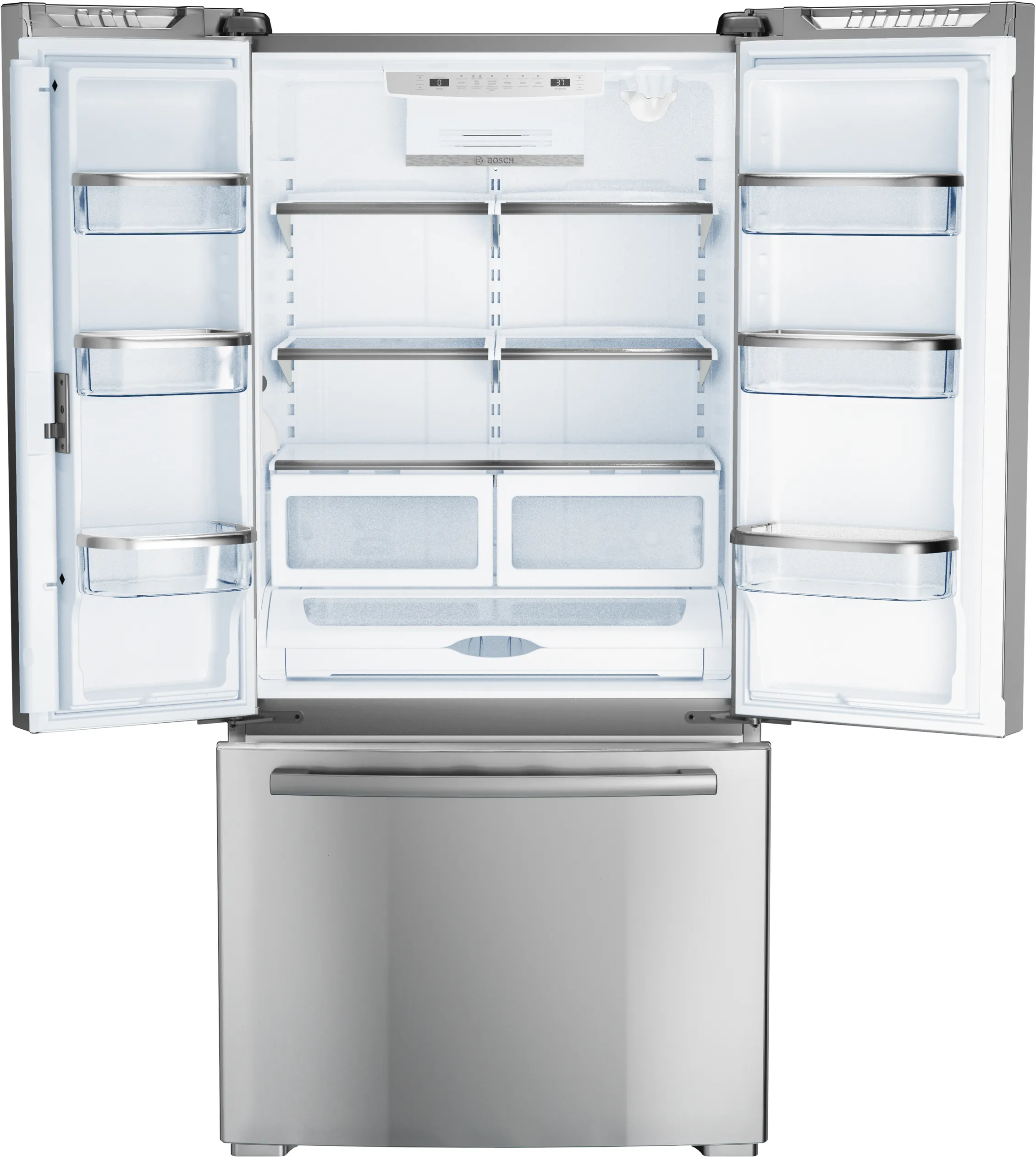 B22FT80SNS French Door Bottom freezer, multi door | BOSCH CA