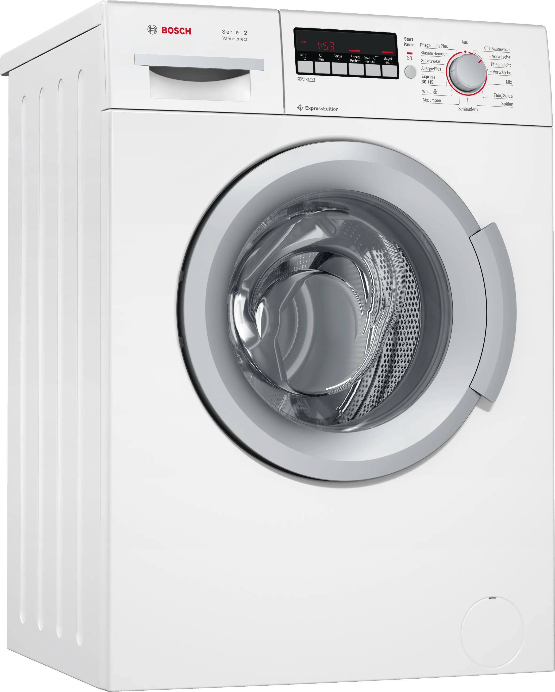 Series 2 washing machine, frontloader fullsize 6 kg 1400 rpm