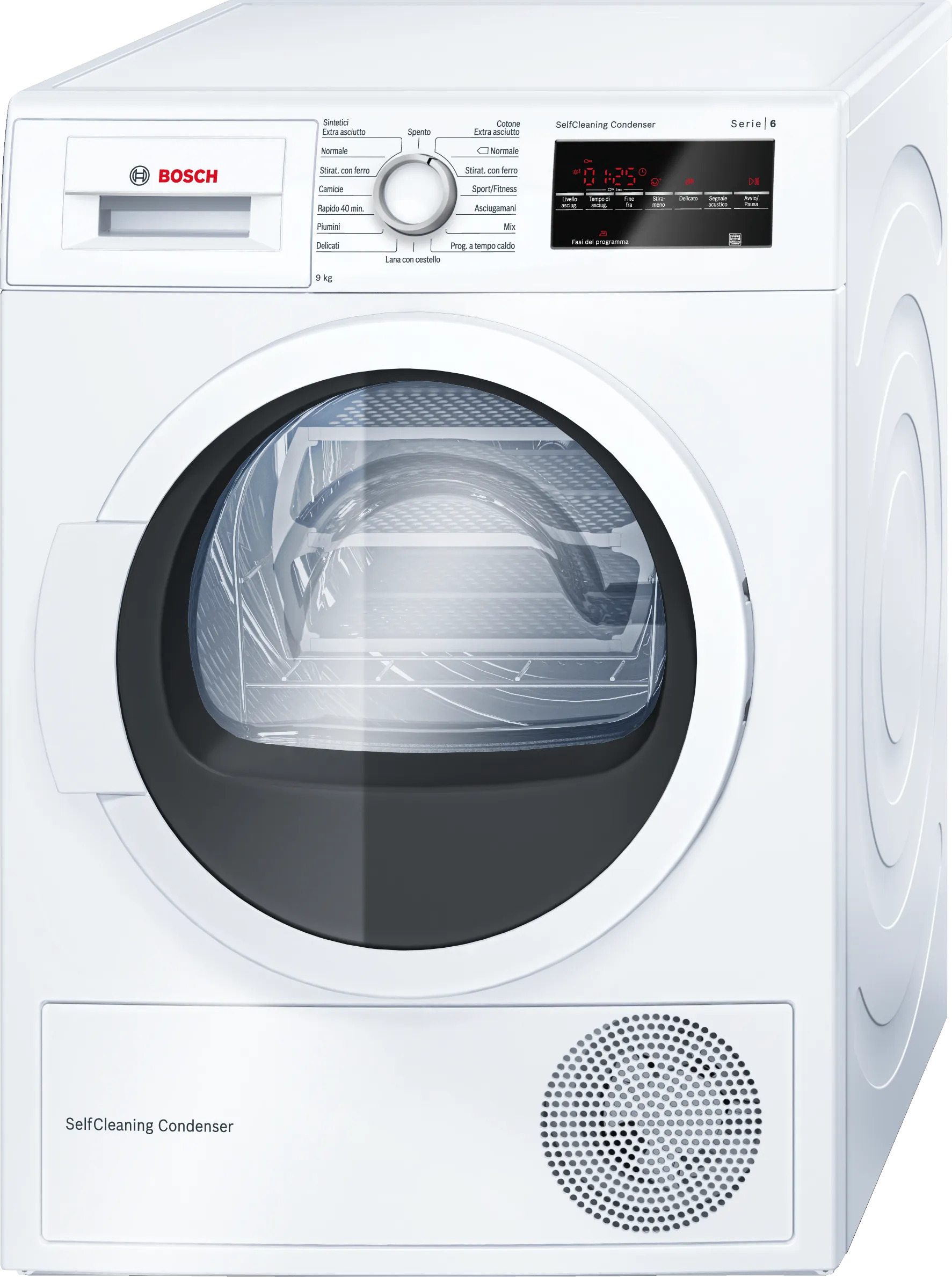 Series 6 heat pump dryer 9 kg