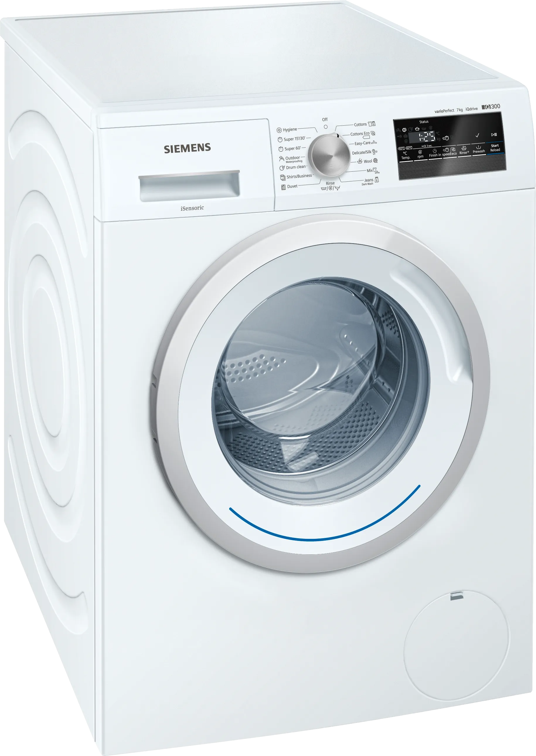iQ300 washing machine, frontloader fullsize 7 kg 1200 rpm 
