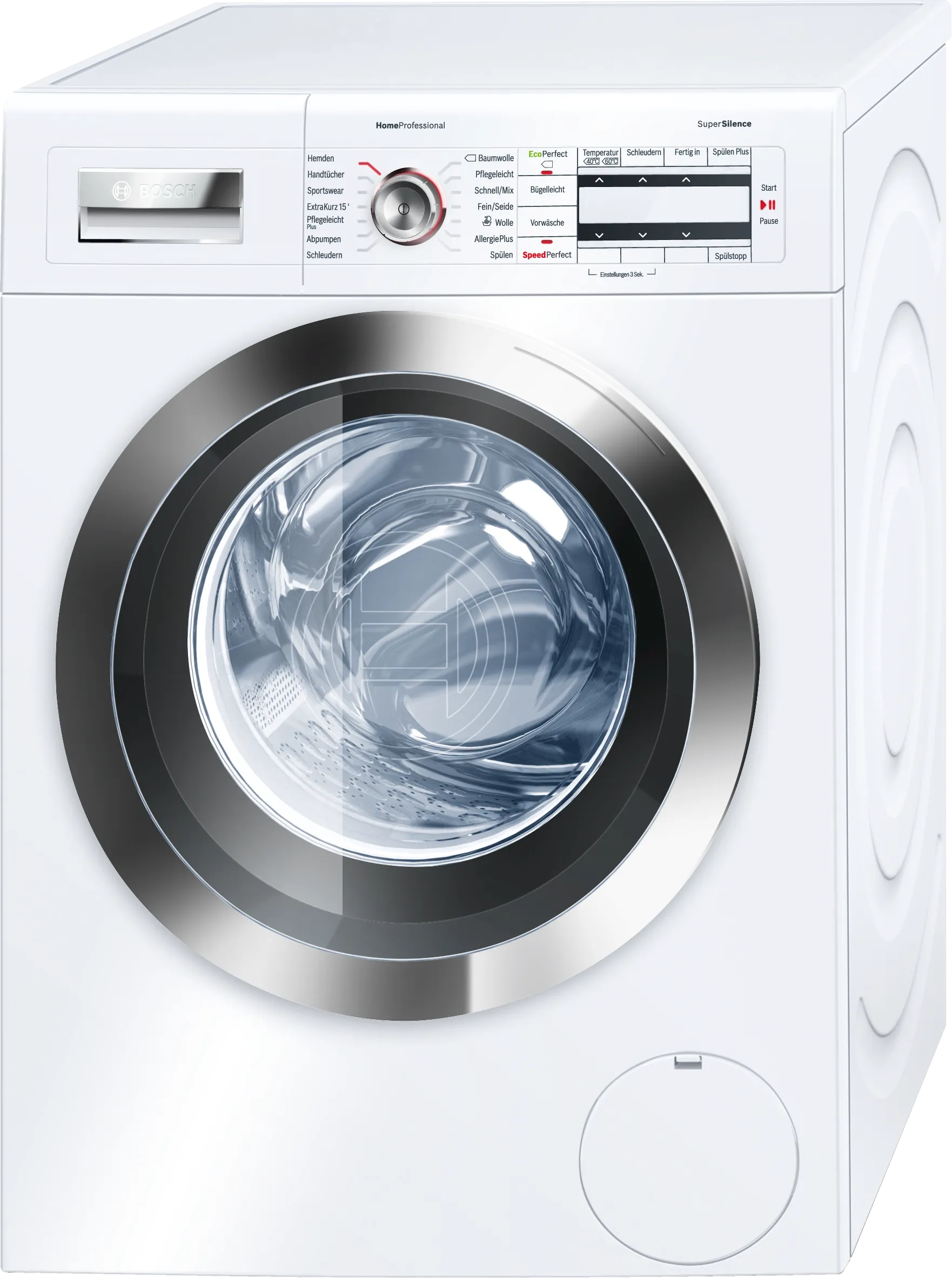 HomeProfessional washing machine, frontloader fullsize 8 kg 1400 rpm